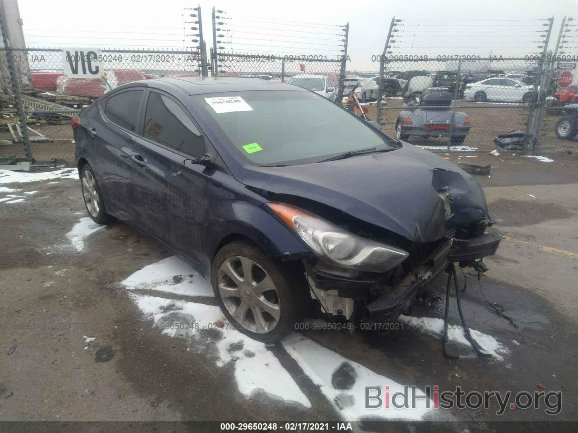 Фотография 5NPDH4AE6CH117214 - HYUNDAI ELANTRA 2012