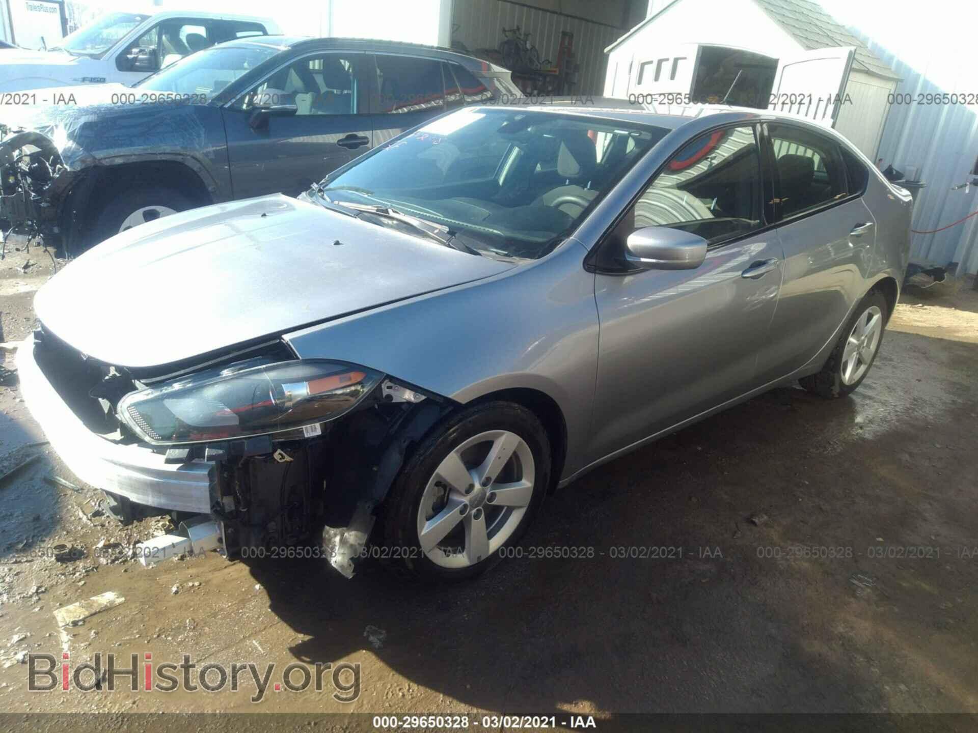 2016 DODGE DART - VIN: 1C3CDFBB6GD766292 - Фото 2