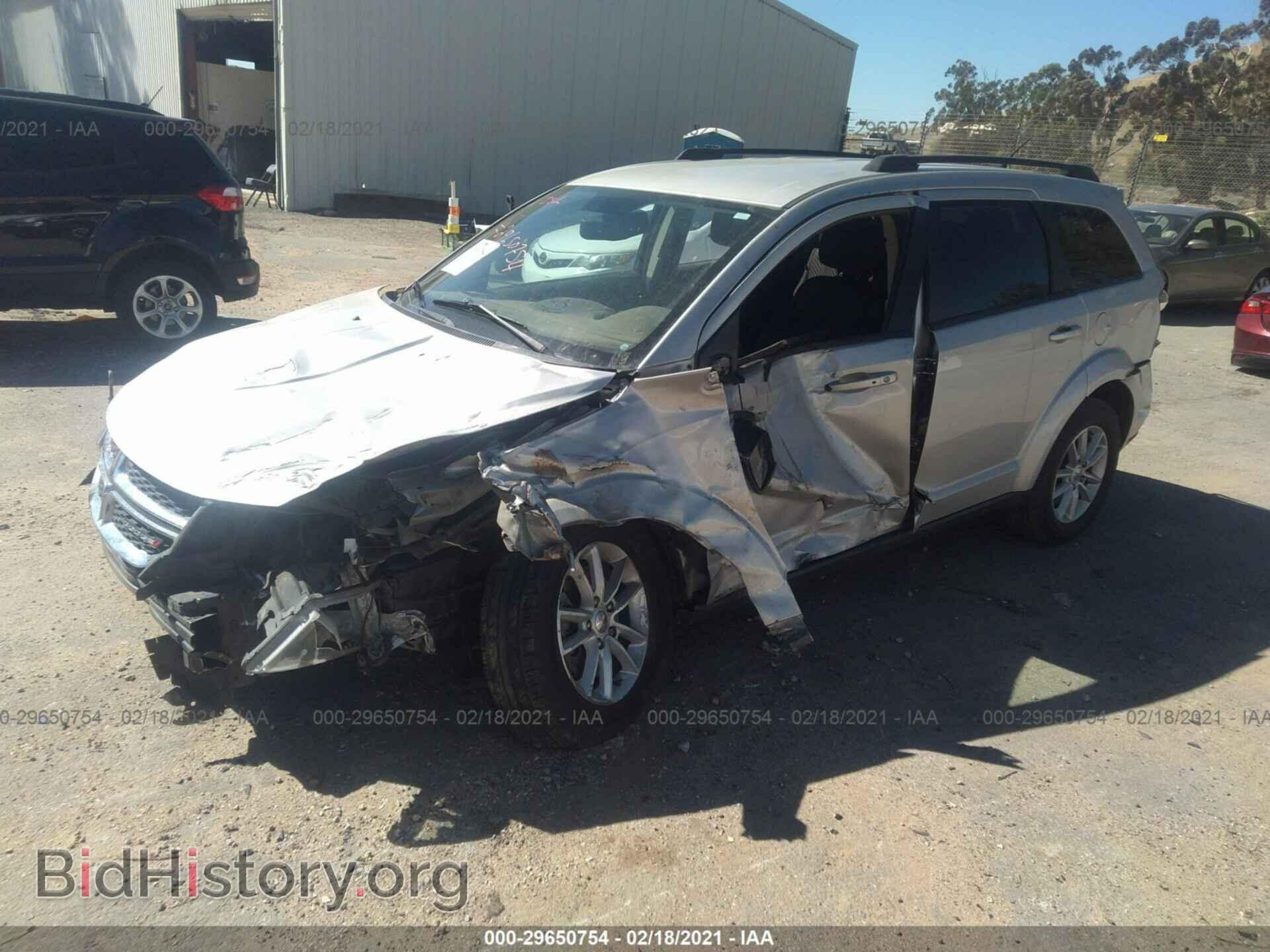 2013 DODGE JOURNEY - VIN: 3C4PDCBB4DT502313 - Фото 2