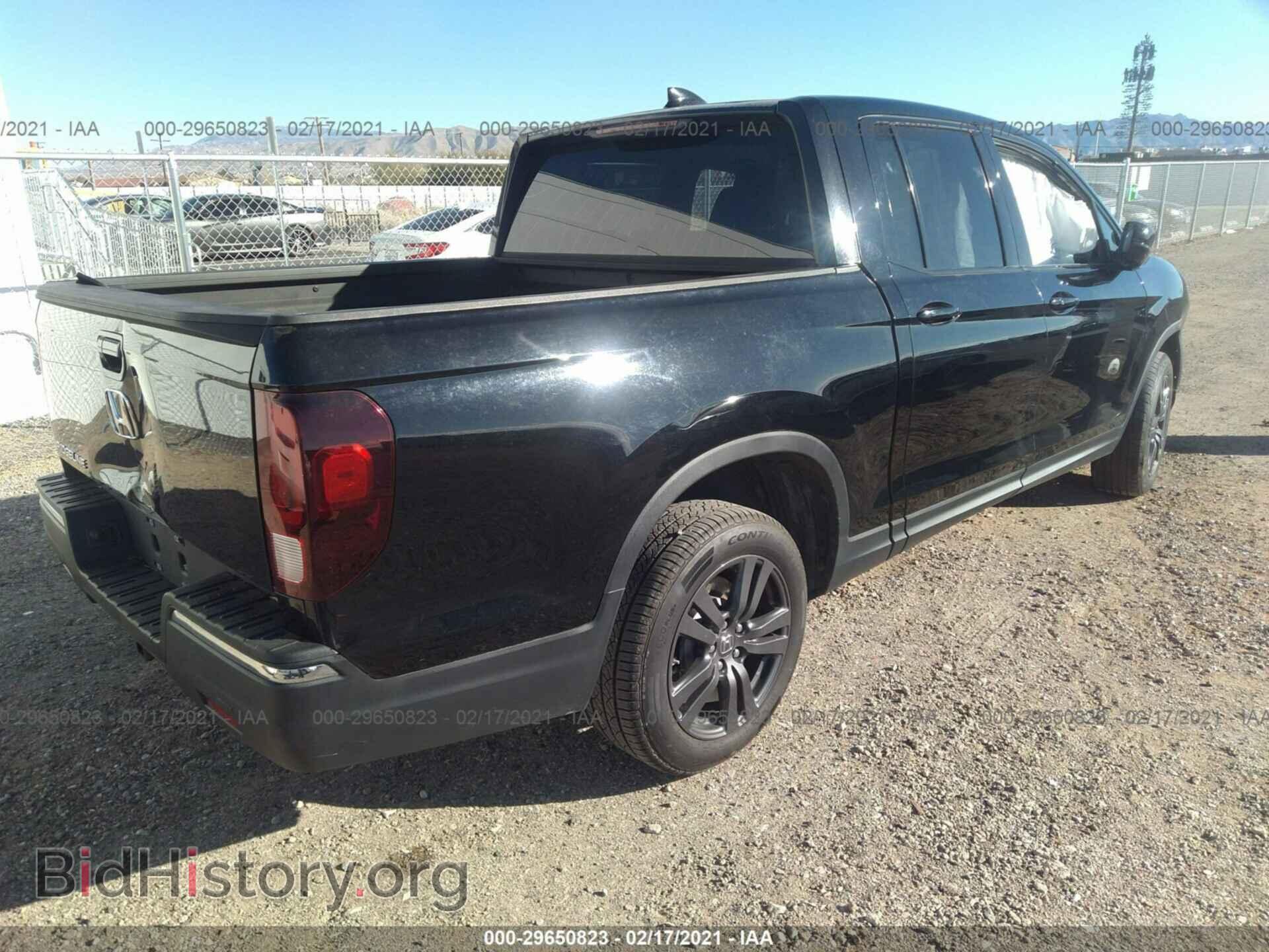 2019 HONDA RIDGELINE - VIN: 5FPYK2F18KB007606 - Фото 4