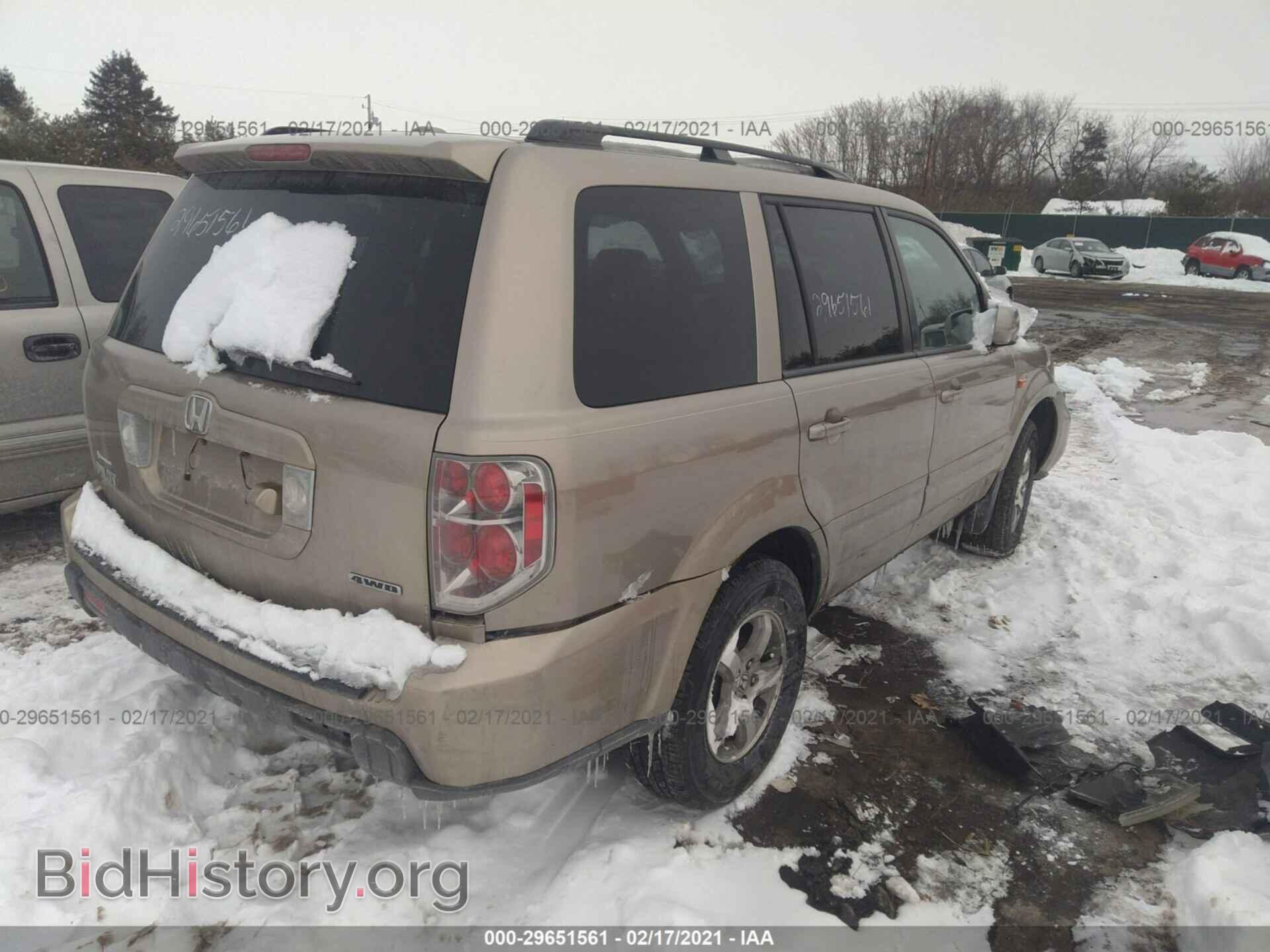 2006 HONDA PILOT - VIN: 5FNYF18766B012334 - Фото 4