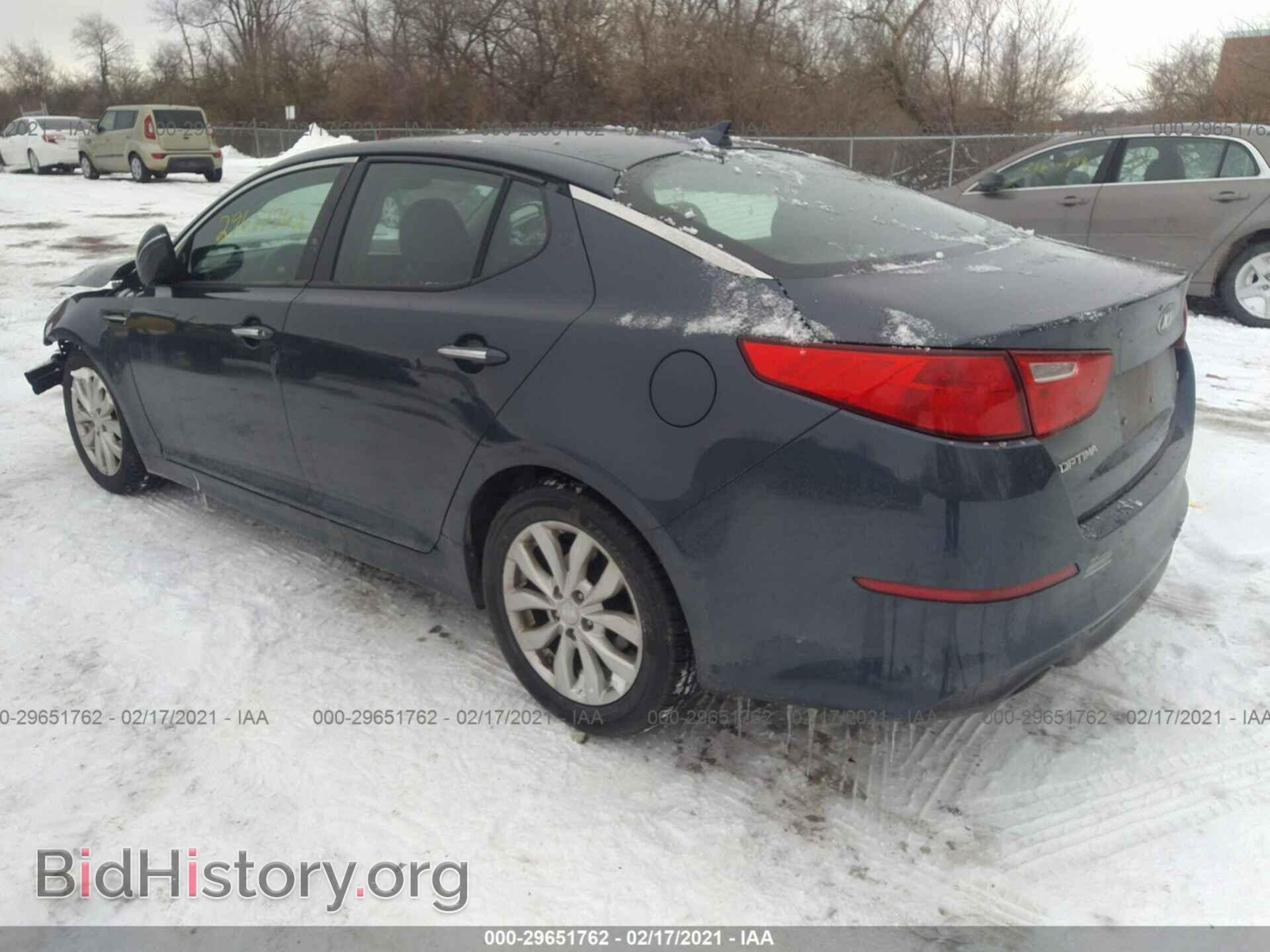 2015 KIA OPTIMA - VIN: 5XXGM4A76FG465704 - Photo 3