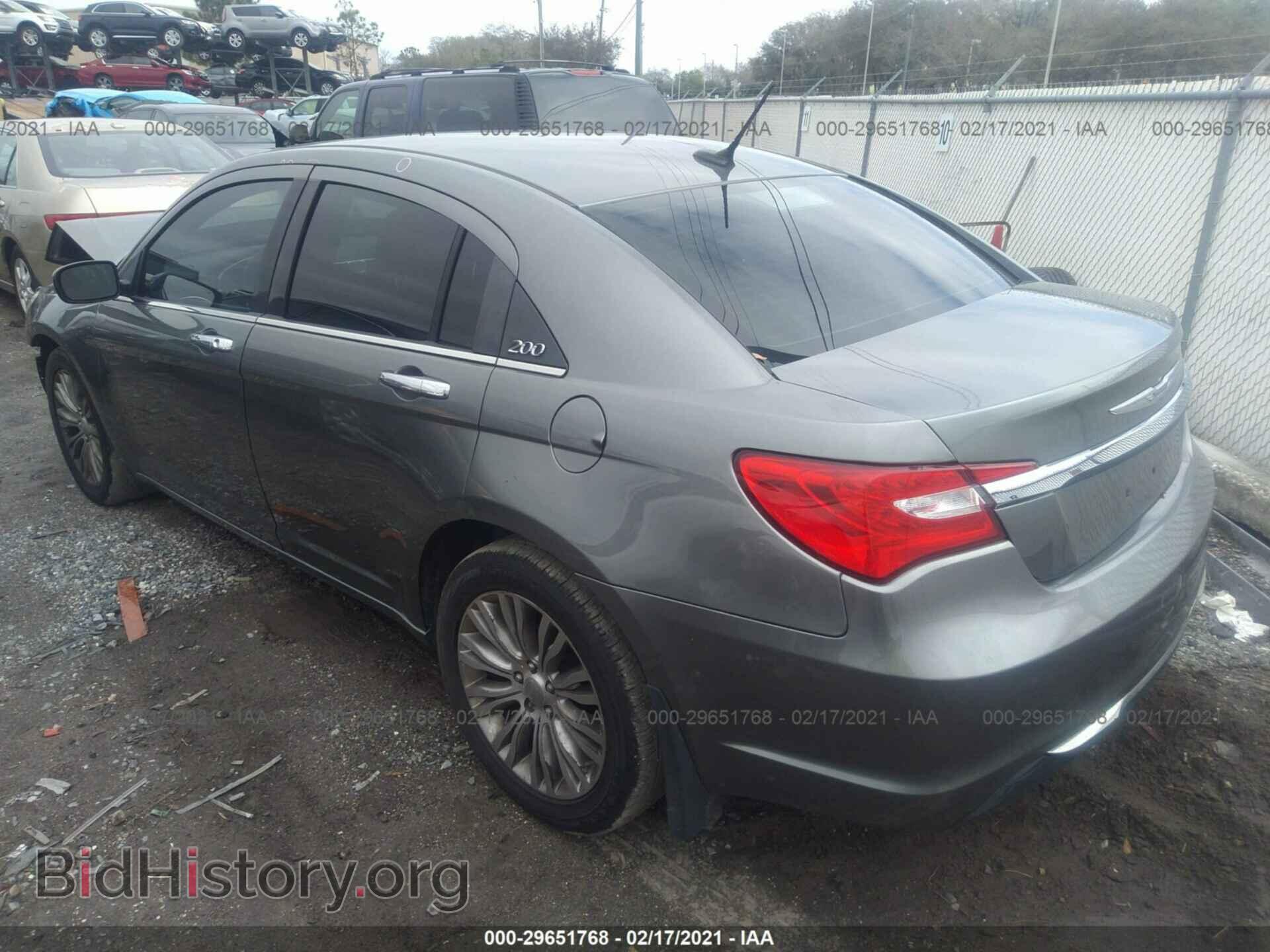 2012 CHRYSLER 200 - VIN: 1C3CCBCB2CN293330 - Фото 3