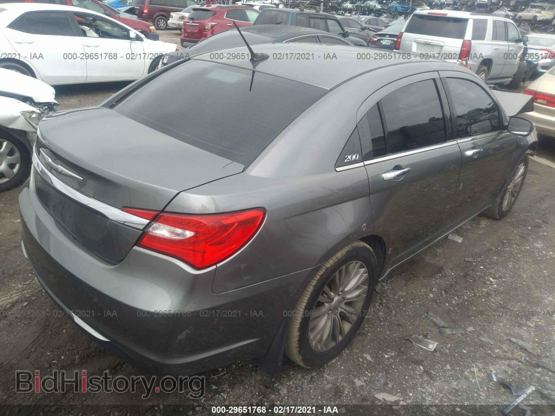 2012 CHRYSLER 200 - VIN: 1C3CCBCB2CN293330 - Фото 4