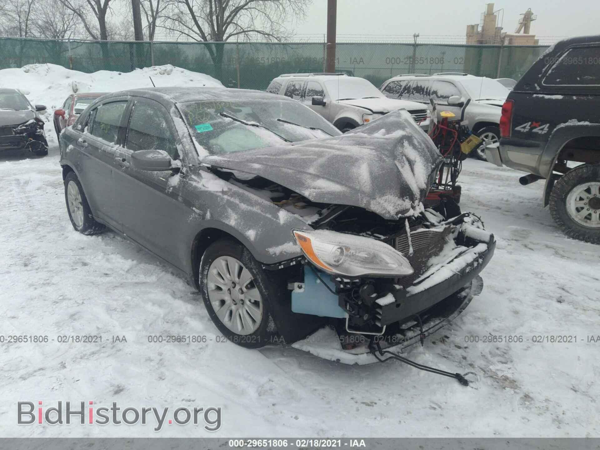 Photo 1C3CCBAB8CN268547 - CHRYSLER 200 2012