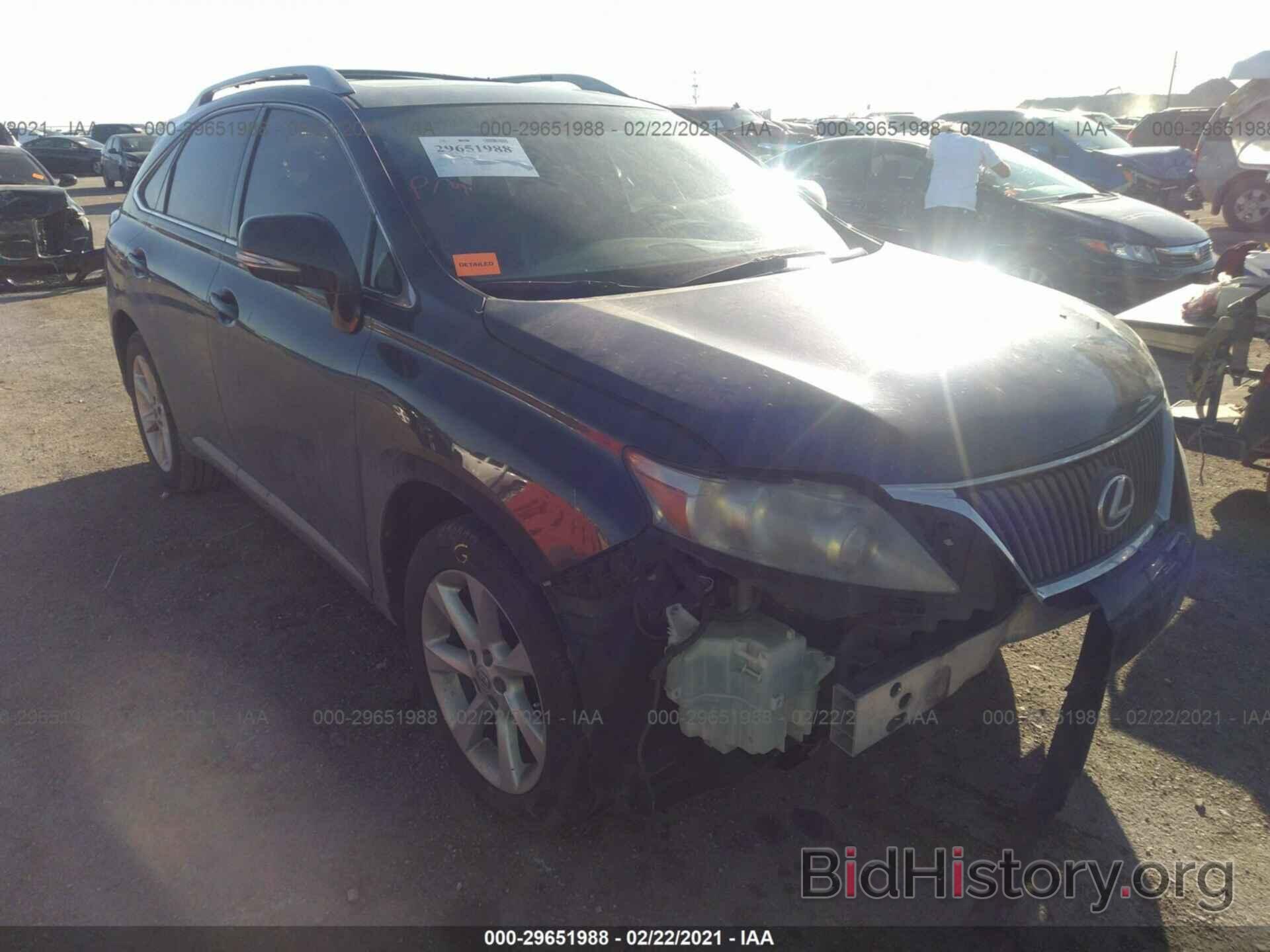 Фотография 2T2ZK1BA4AC009915 - LEXUS RX 350 2010