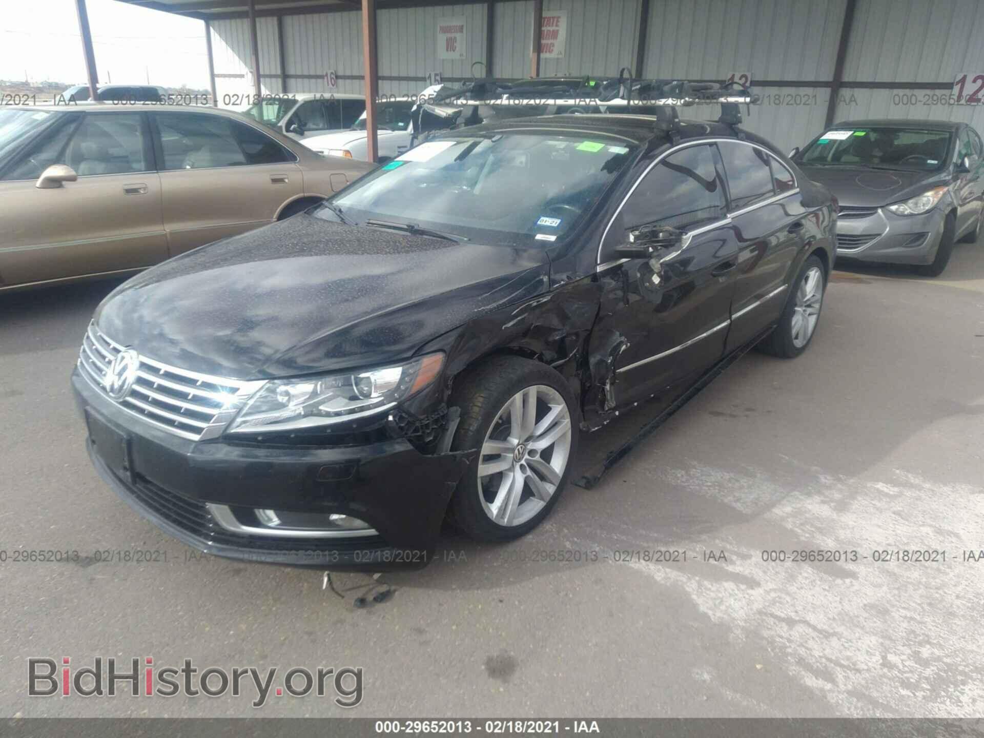 2014 VOLKSWAGEN CC - VIN: WVWRP7AN9EE534453 - Фото 2