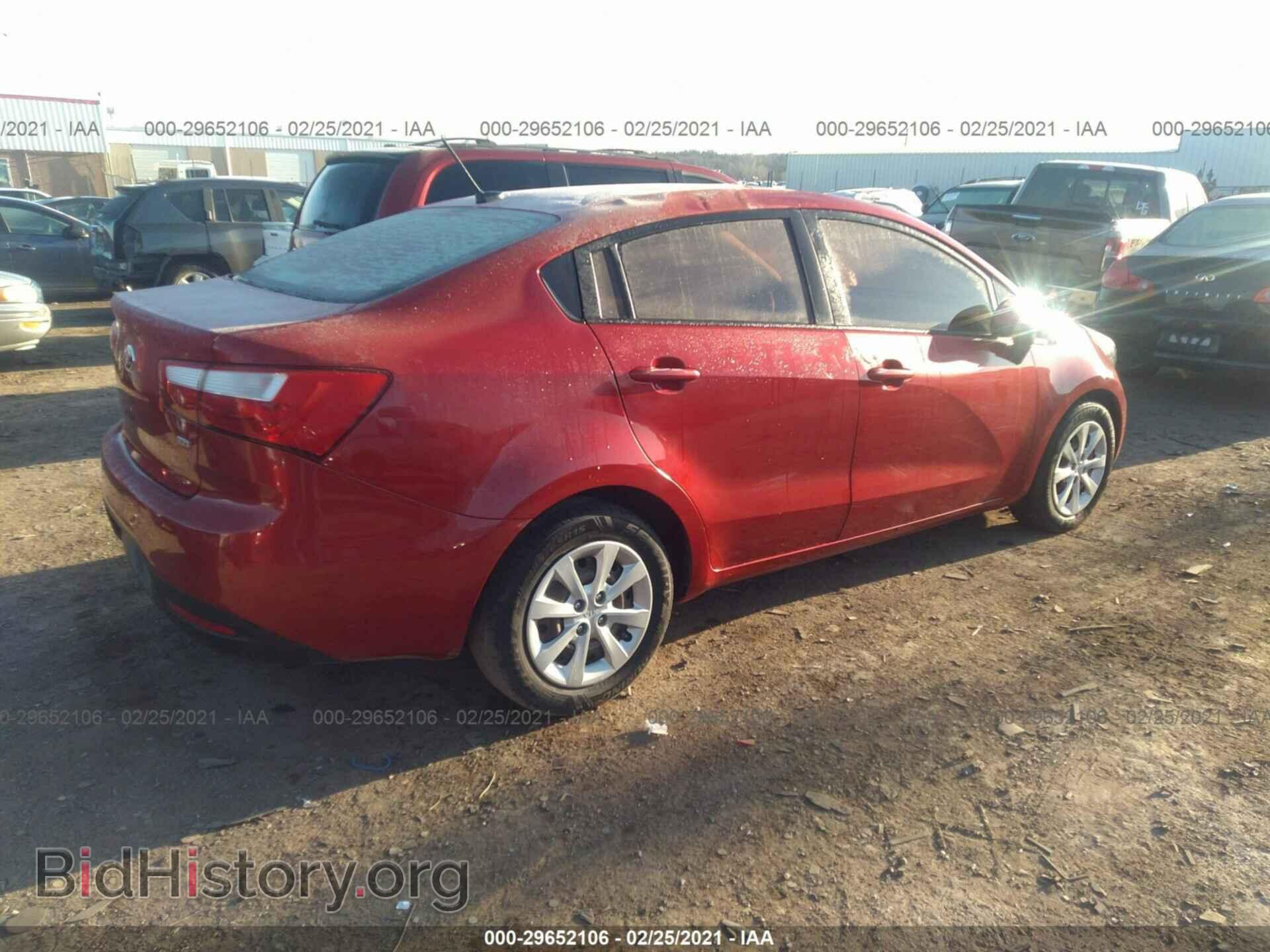2013 KIA RIO - VIN: KNADM4A39D6302229 - Фото 4