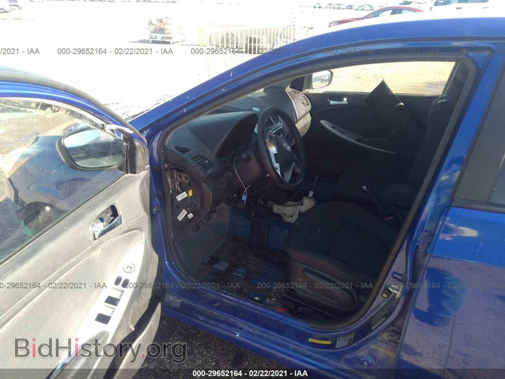 2012 HYUNDAI ACCENT - VIN: KMHCU5AE6CU041444 - Фото 5