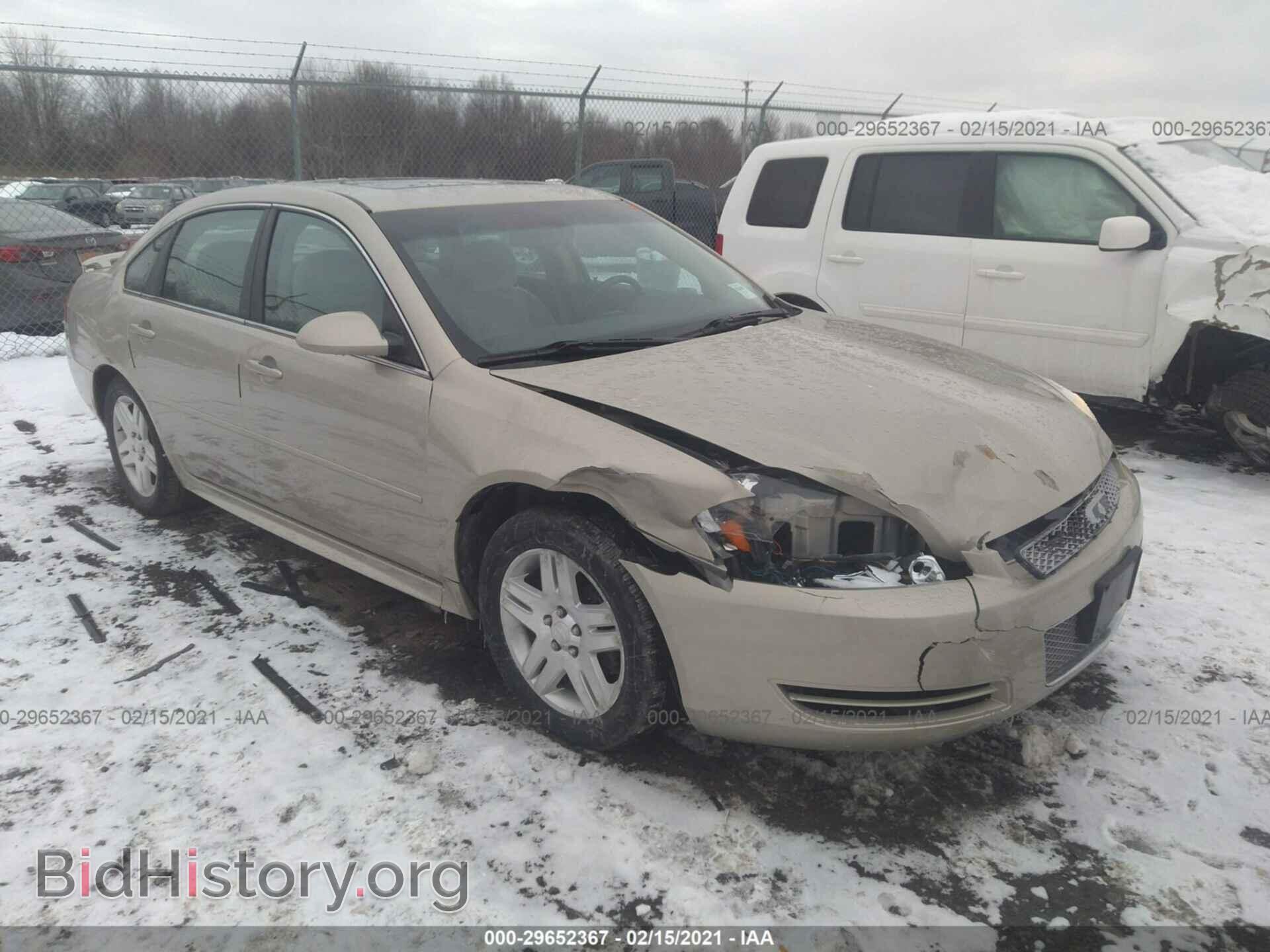 Фотография 2G1WG5E35C1239731 - CHEVROLET IMPALA 2012