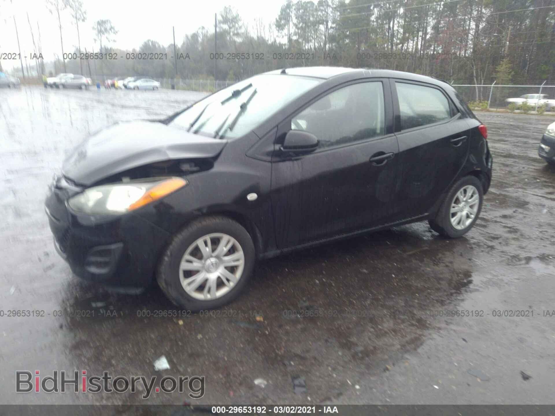 2013 MAZDA MAZDA2 - VIN: JM1DE1KY5D0170663 - Фото 2