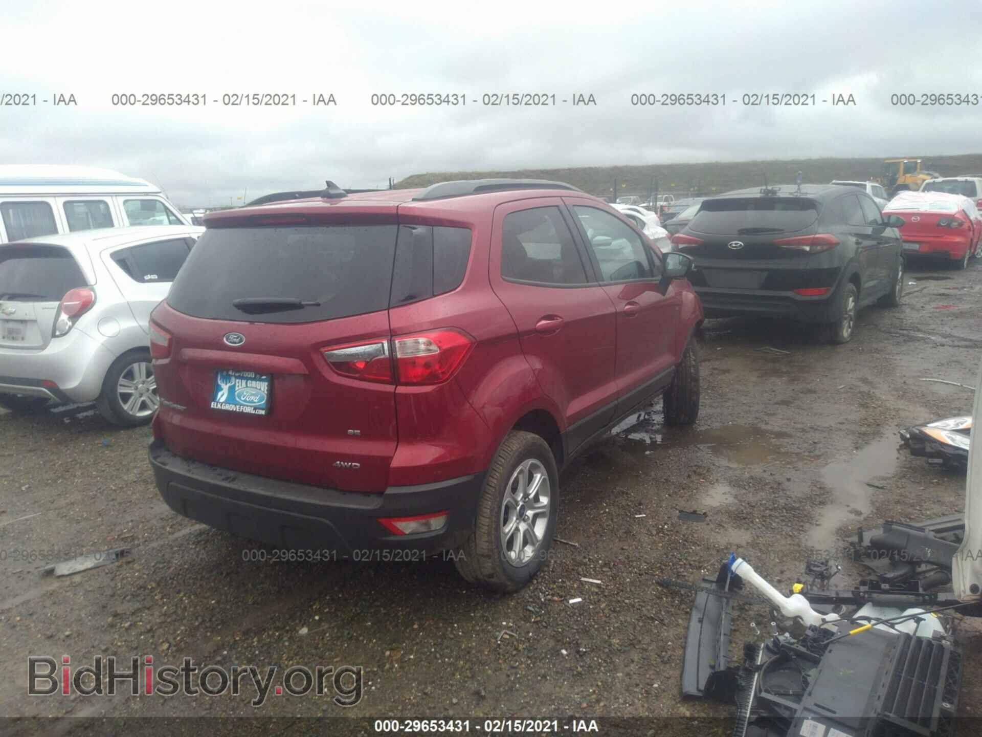 2020 FORD ECOSPORT - VIN: MAJ6S3GL1LC334990 - Фото 4