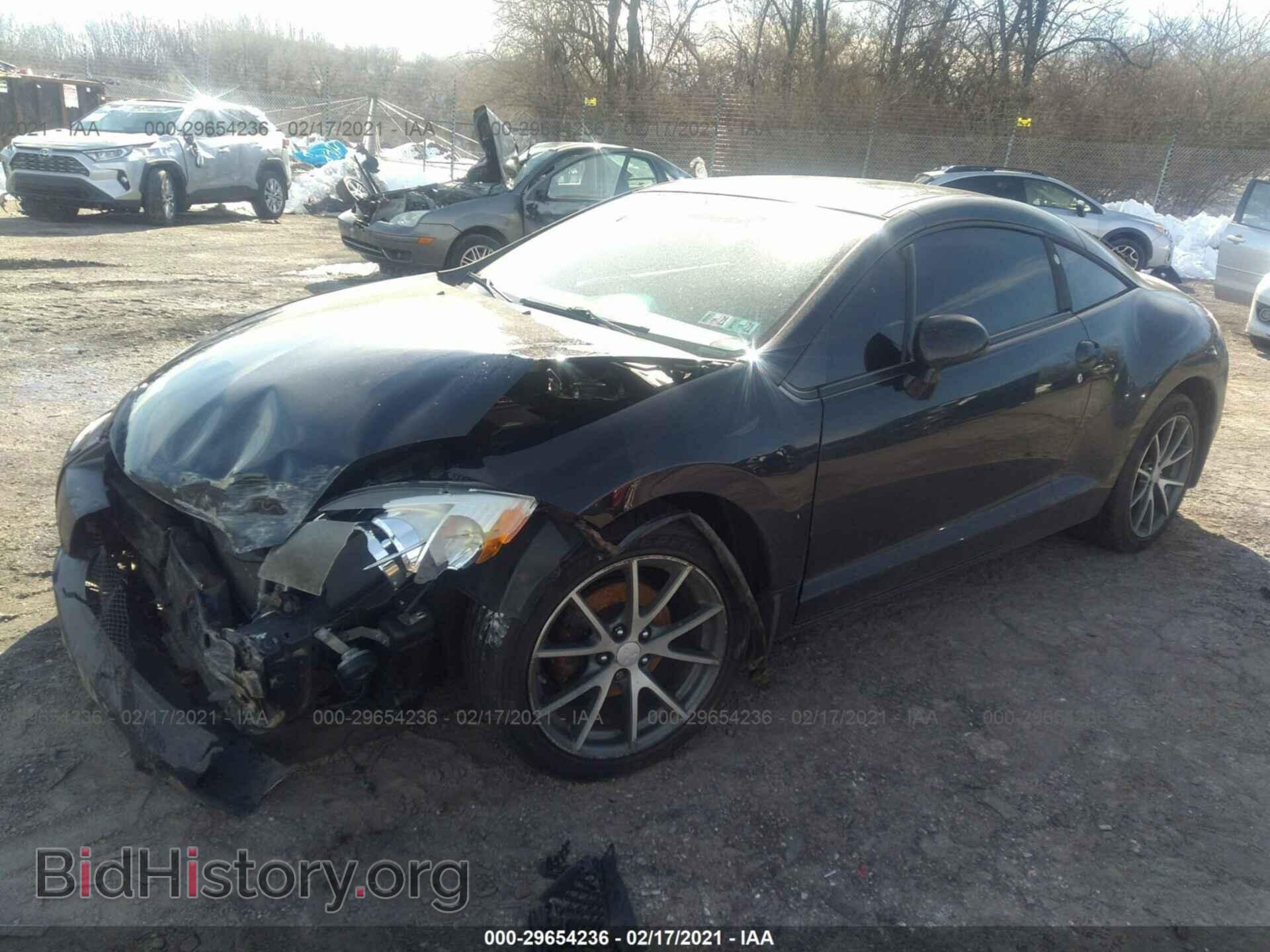 2012 MITSUBISHI ECLIPSE - VIN: 4A31K5DF6CE008019 - Фото 2