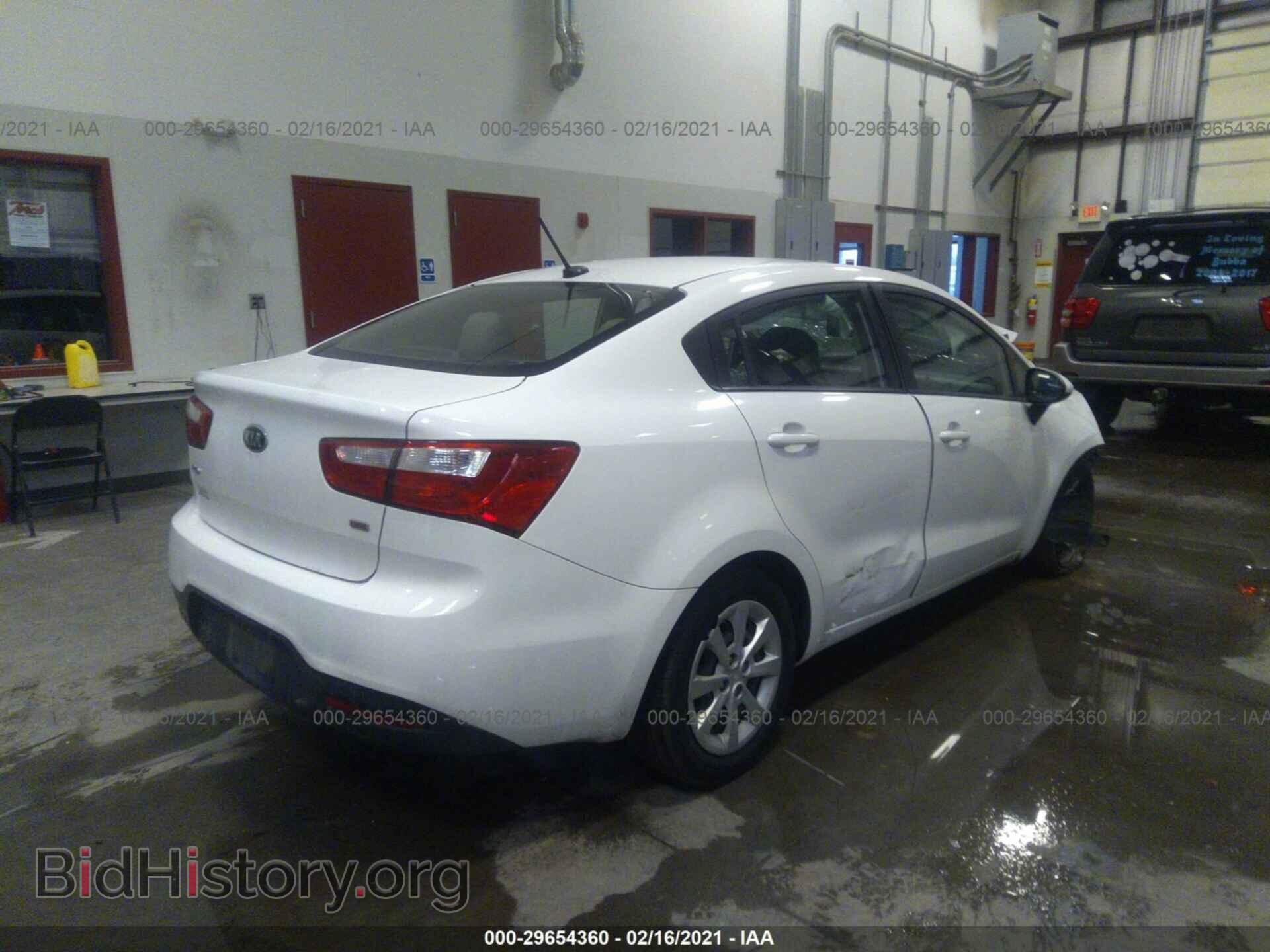 2014 KIA RIO - VIN: KNADM4A39E6375313 - Фото 4