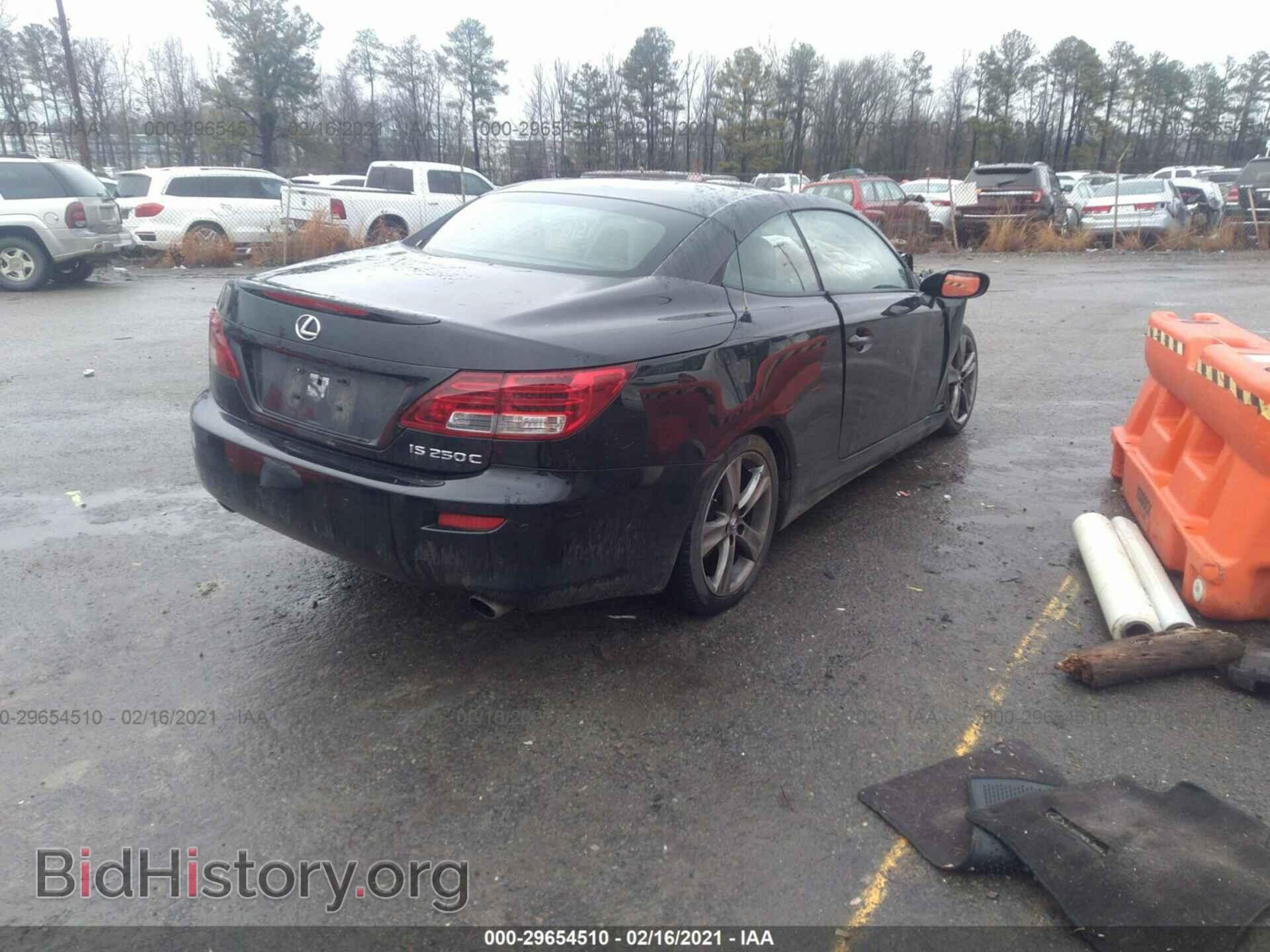 2012 LEXUS IS 250C - VIN: JTHFF2C23C2523327 - Photo 4