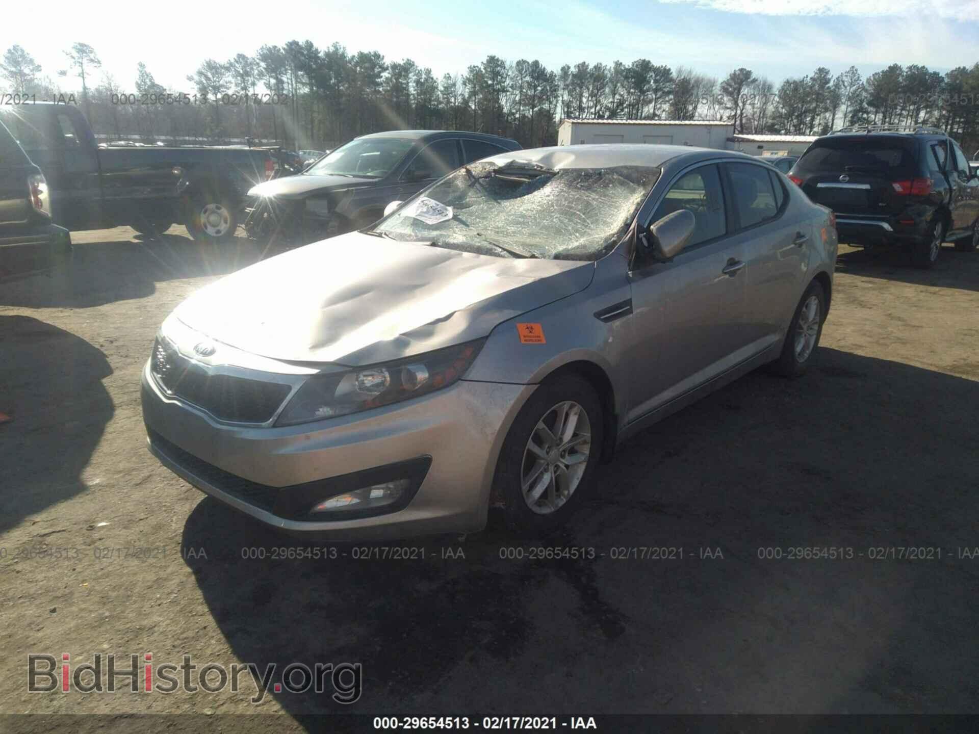 2013 KIA OPTIMA - VIN: KNAGM4A76D5434726 - Фото 2