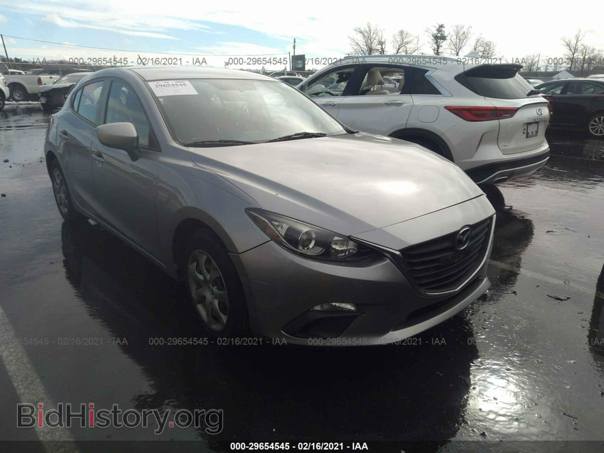 Photo JM1BM1K79E1115419 - MAZDA MAZDA3 2014