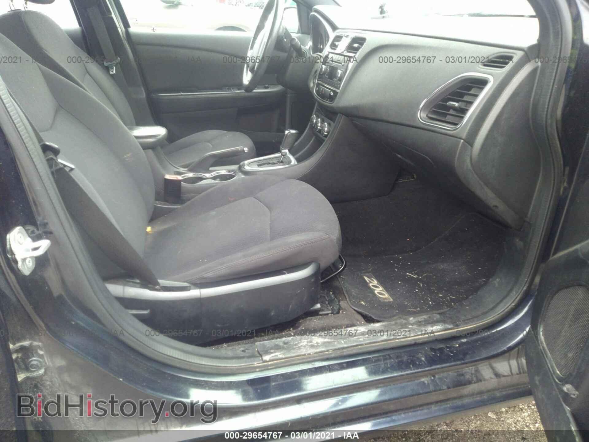 2012 CHRYSLER 200 - VIN: 1C3CCBBB7CN210864 - Фото 5