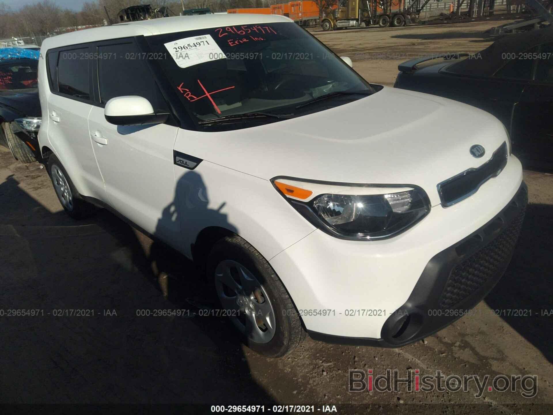 Photo KNDJN2A2XF7228623 - KIA SOUL 2015