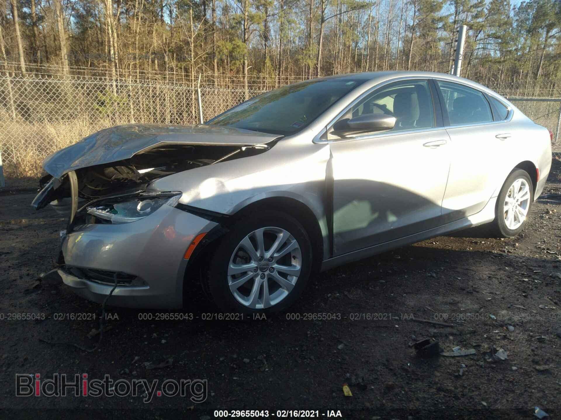 2016 CHRYSLER 200 - VIN: 1C3CCCABXGN116359 - Фото 2
