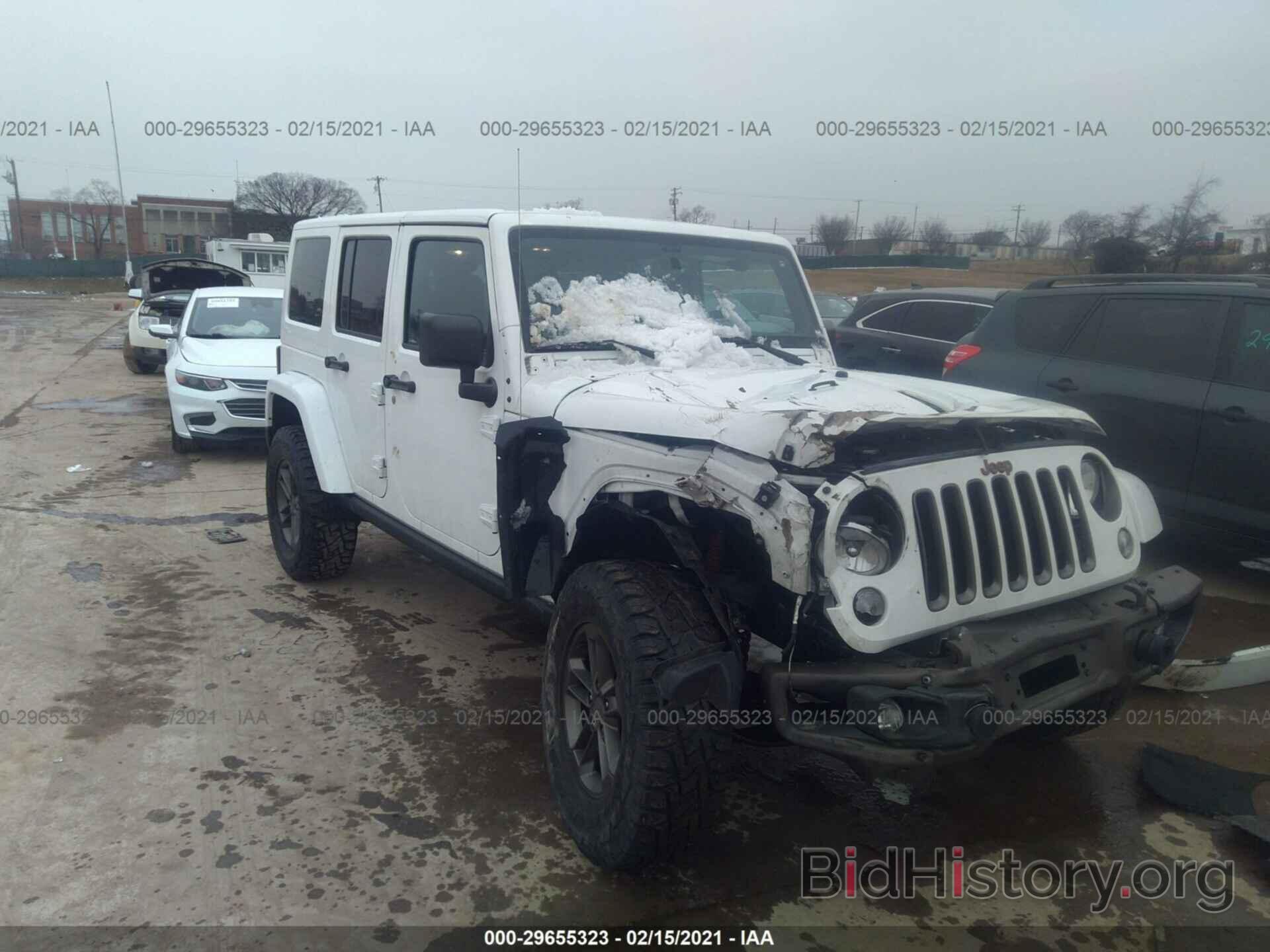 Photo 1C4BJWEG7GL336316 - JEEP WRANGLER UNLIMITED 2016