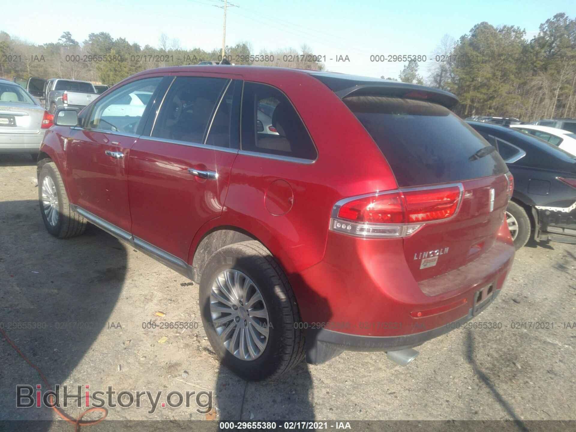 2013 LINCOLN MKX - VIN: 2LMDJ6JK0DBL19761 - Фото 3