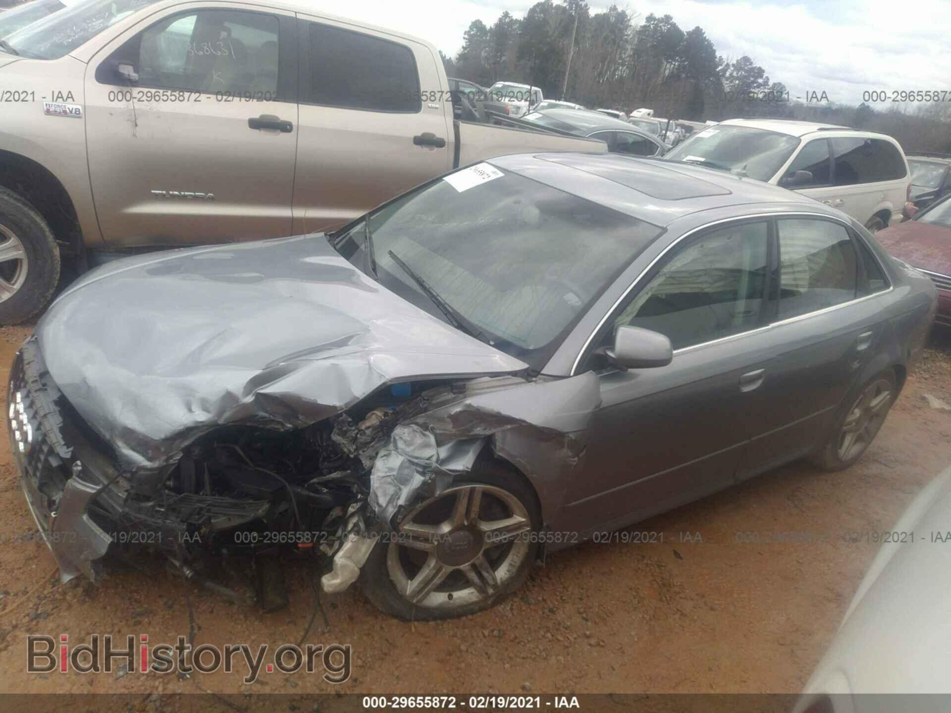 2008 AUDI A4 - VIN: WAUDF78E78A100110 - Фото 2