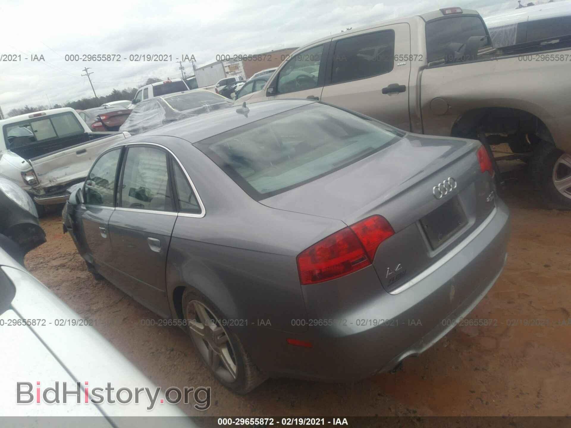 2008 AUDI A4 - VIN: WAUDF78E78A100110 - Фото 3