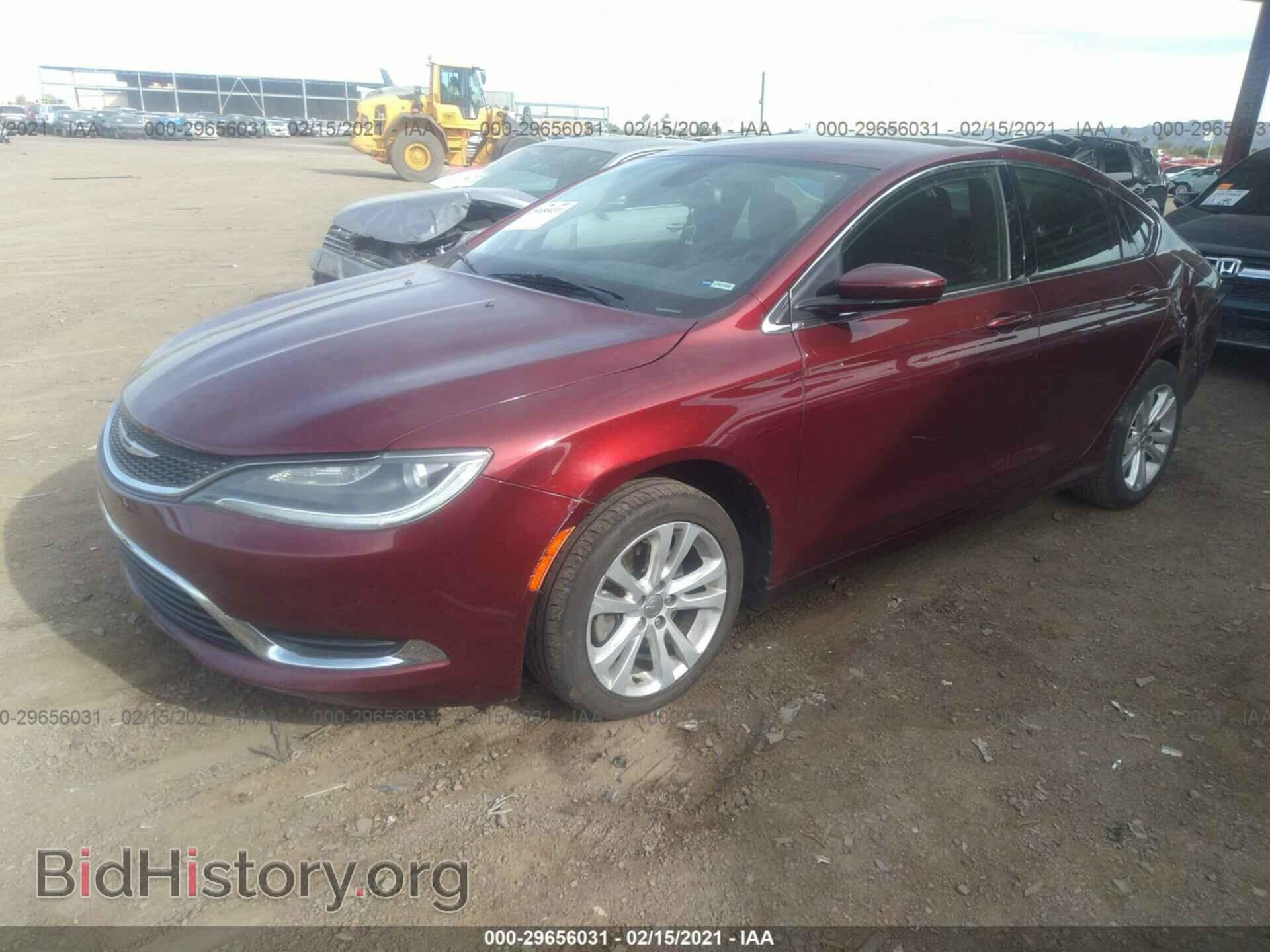 2015 CHRYSLER 200 - VIN: 1C3CCCAB3FN722729 - Фото 2