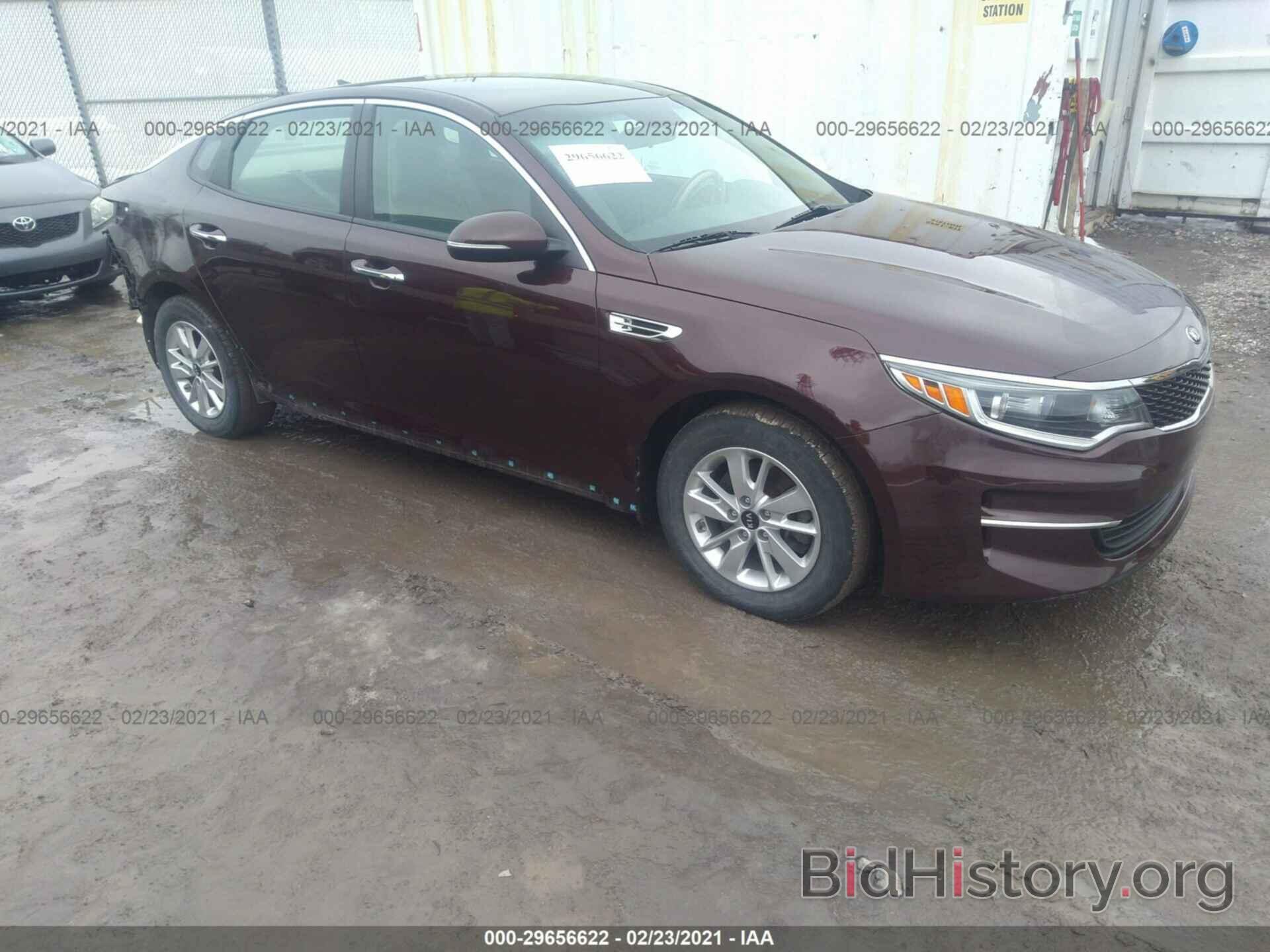 Photo 5XXGT4L37GG118560 - KIA OPTIMA 2016