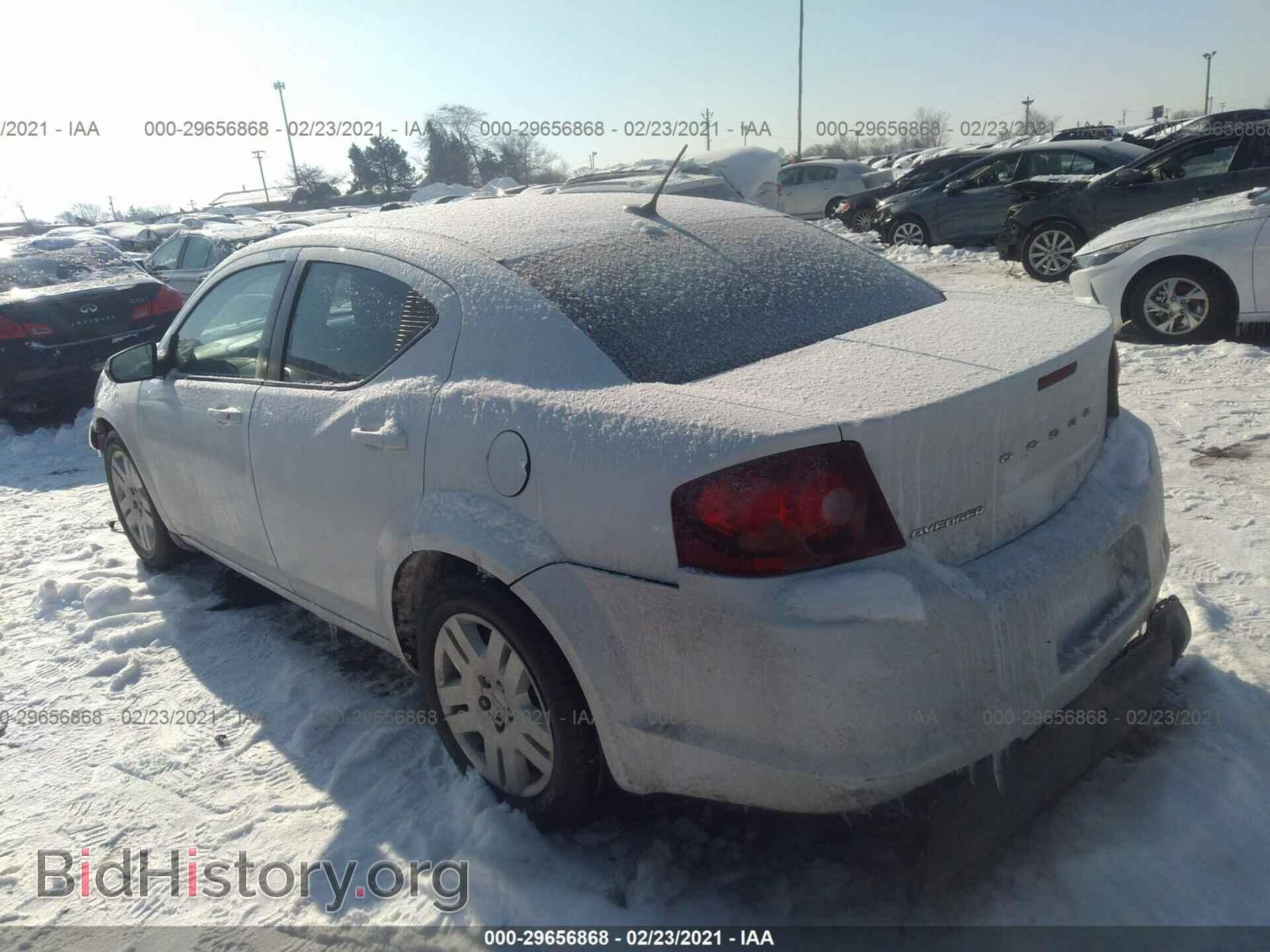 2012 DODGE AVENGER - VIN: 1C3CDZAB6CN220079 - Photo 3