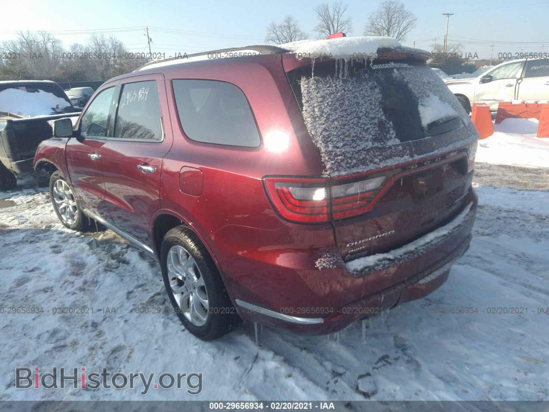 2016 DODGE DURANGO - VIN: 1C4RDJEG8GC341372 - Photo 3
