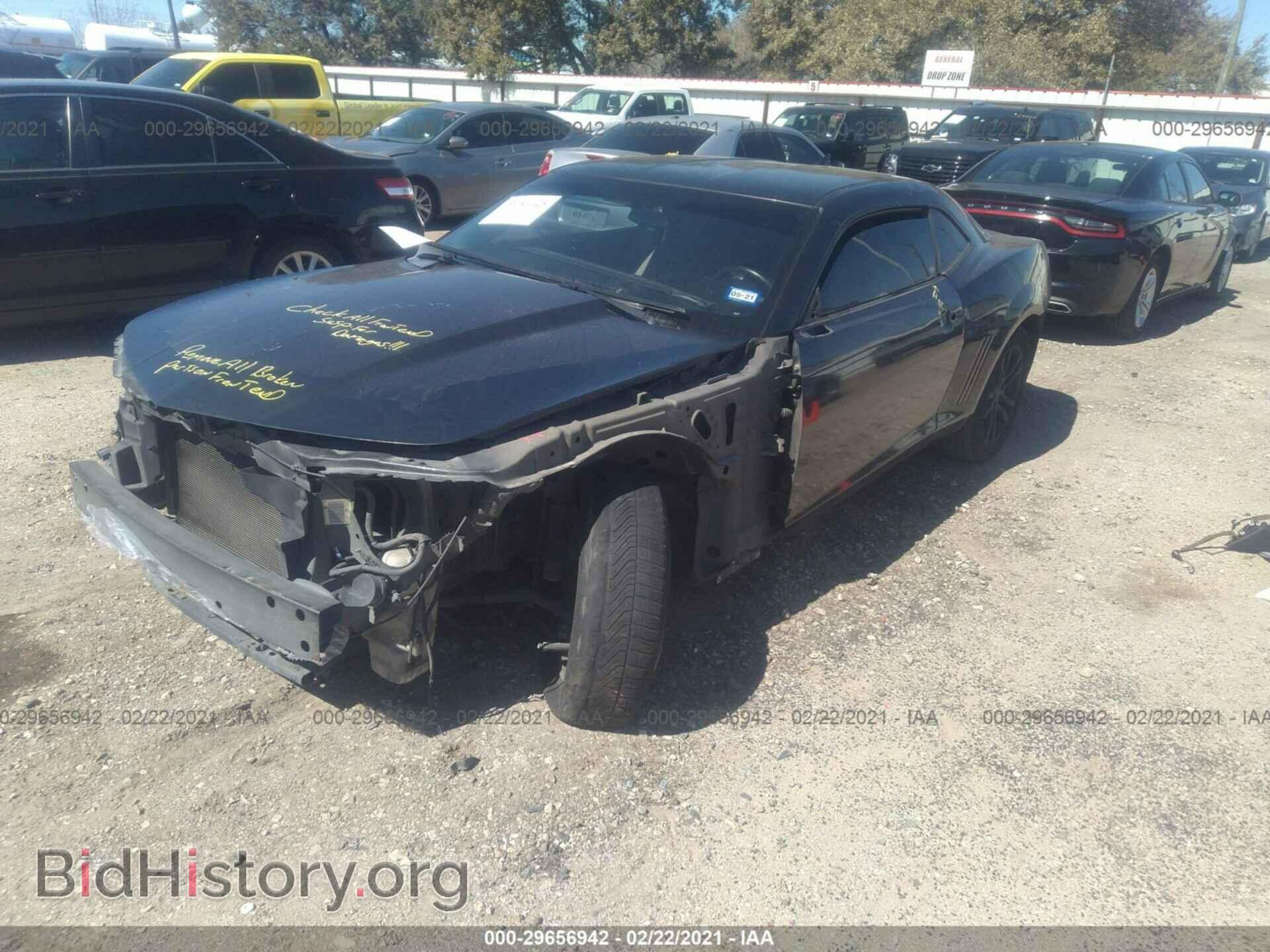 2014 CHEVROLET CAMARO - VIN: 2G1FB1E31E9199143 - Фото 2