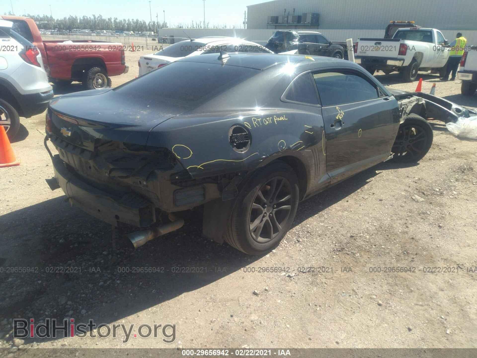 2014 CHEVROLET CAMARO - VIN: 2G1FB1E31E9199143 - Фото 4
