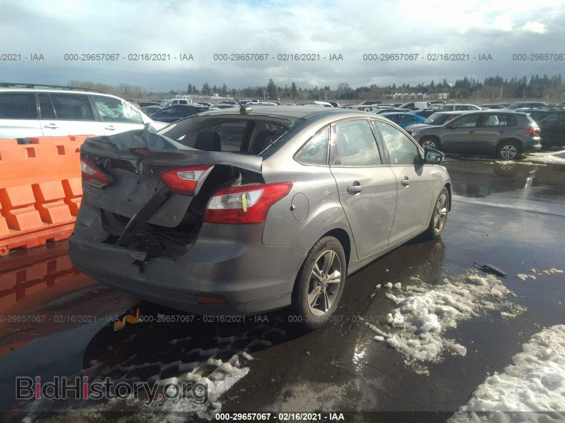 2013 FORD FOCUS - VIN: 1FADP3F22DL374806 - Фото 4