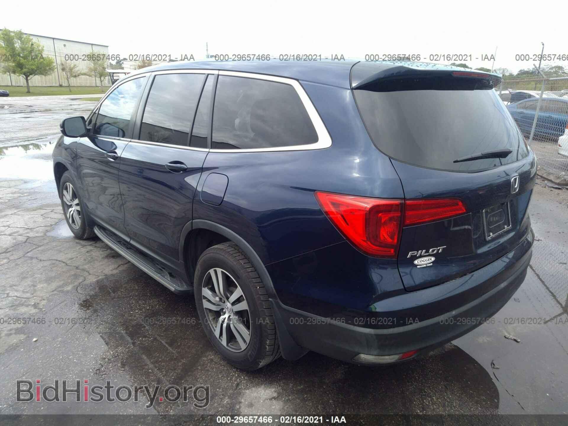 2016 HONDA PILOT - VIN: 5FNYF5H35GB029924 - Фото 3