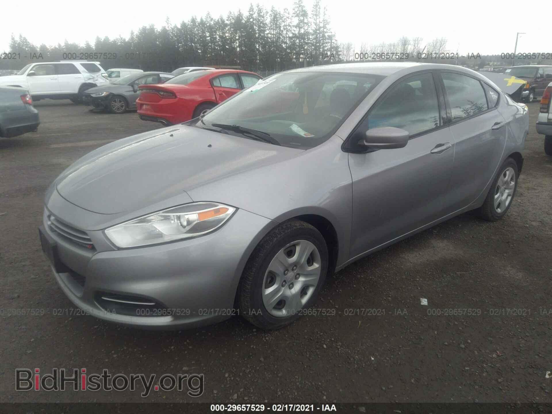 2016 DODGE DART - VIN: 1C3CDFAA9GD736809 - Фото 2