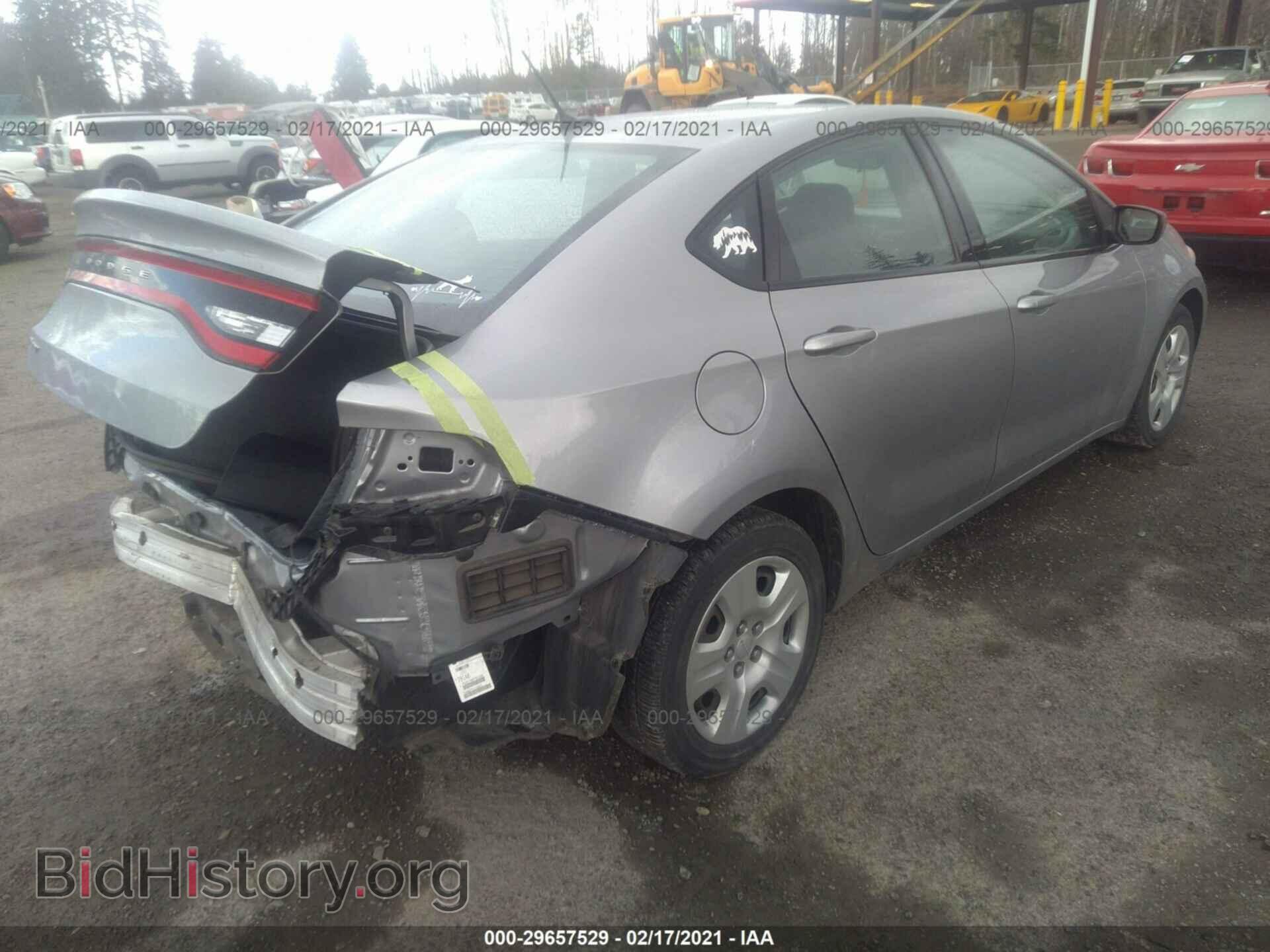 2016 DODGE DART - VIN: 1C3CDFAA9GD736809 - Фото 4