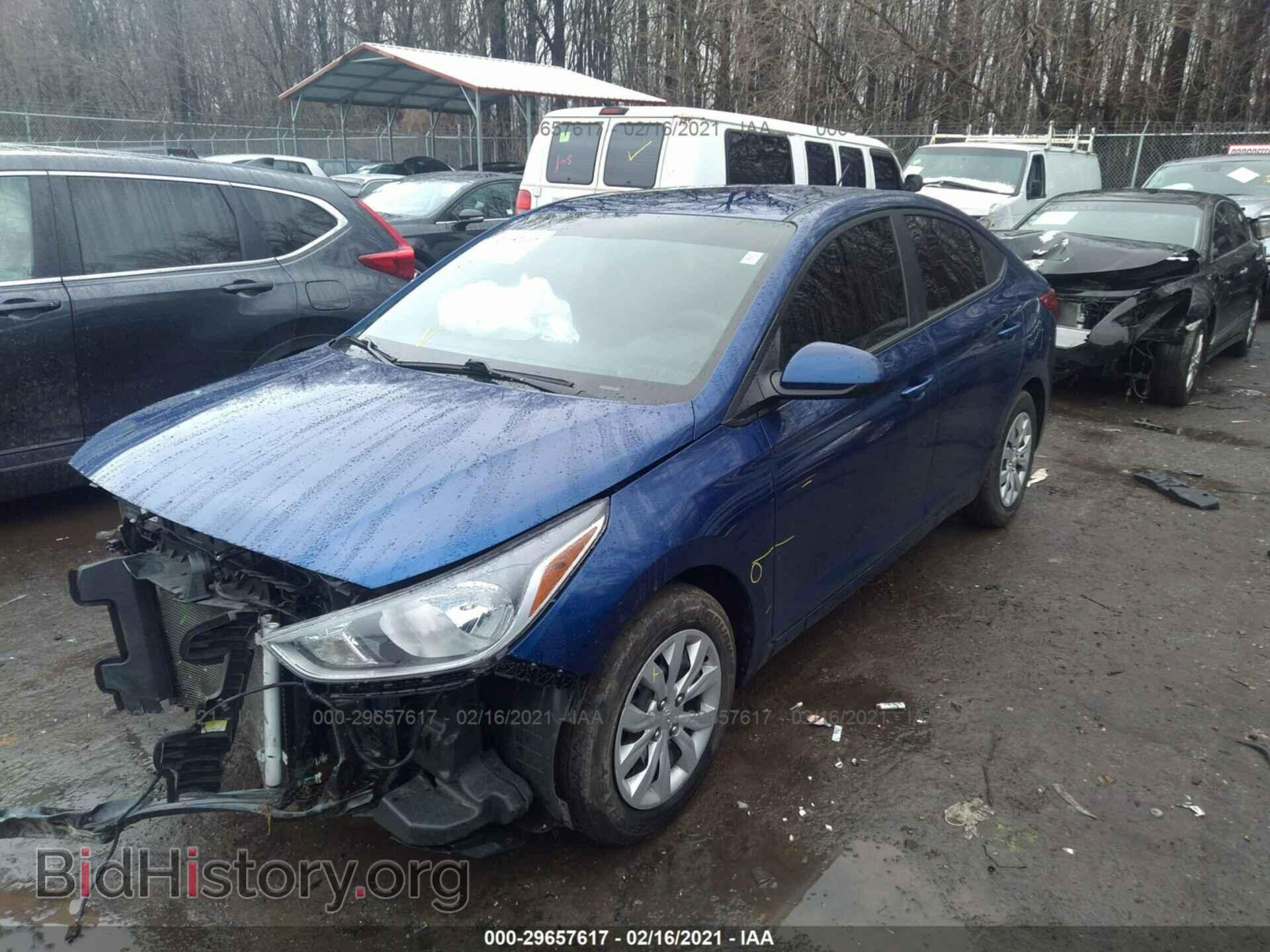 2019 HYUNDAI ACCENT - VIN: 3KPC24A31KE080488 - Фото 2