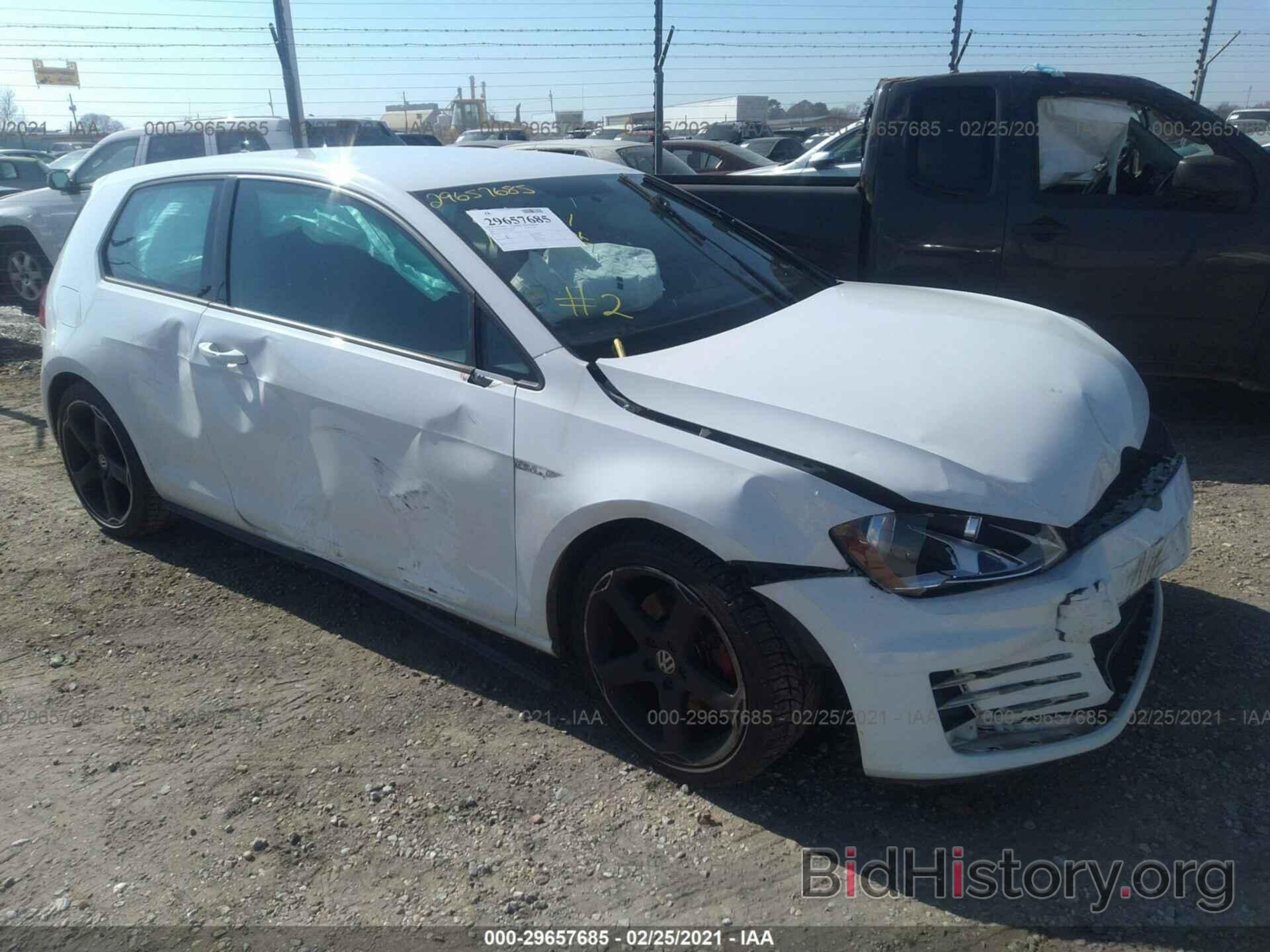 Photo 3VWYT7AU5FM026035 - VOLKSWAGEN GOLF GTI 2015