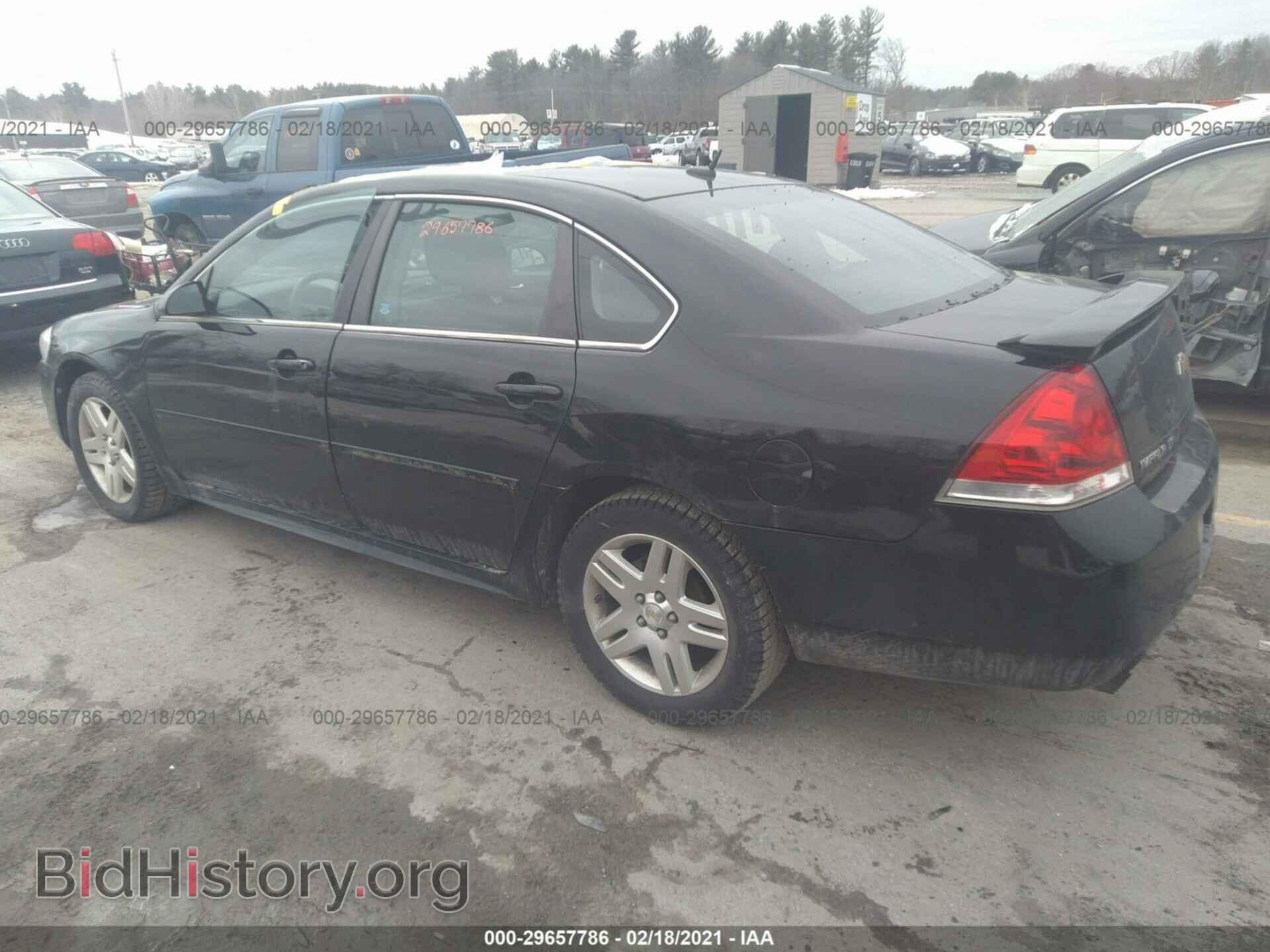 2012 CHEVROLET IMPALA - VIN: 2G1WB5E38C1284550 - Фото 3