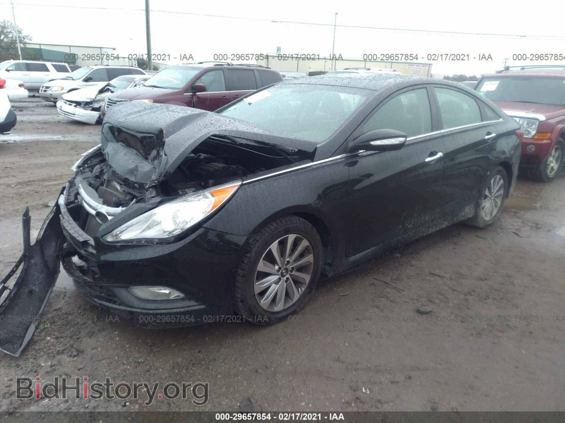 2014 HYUNDAI SONATA - VIN: 5NPEC4AB0EH943410 - Photo 2