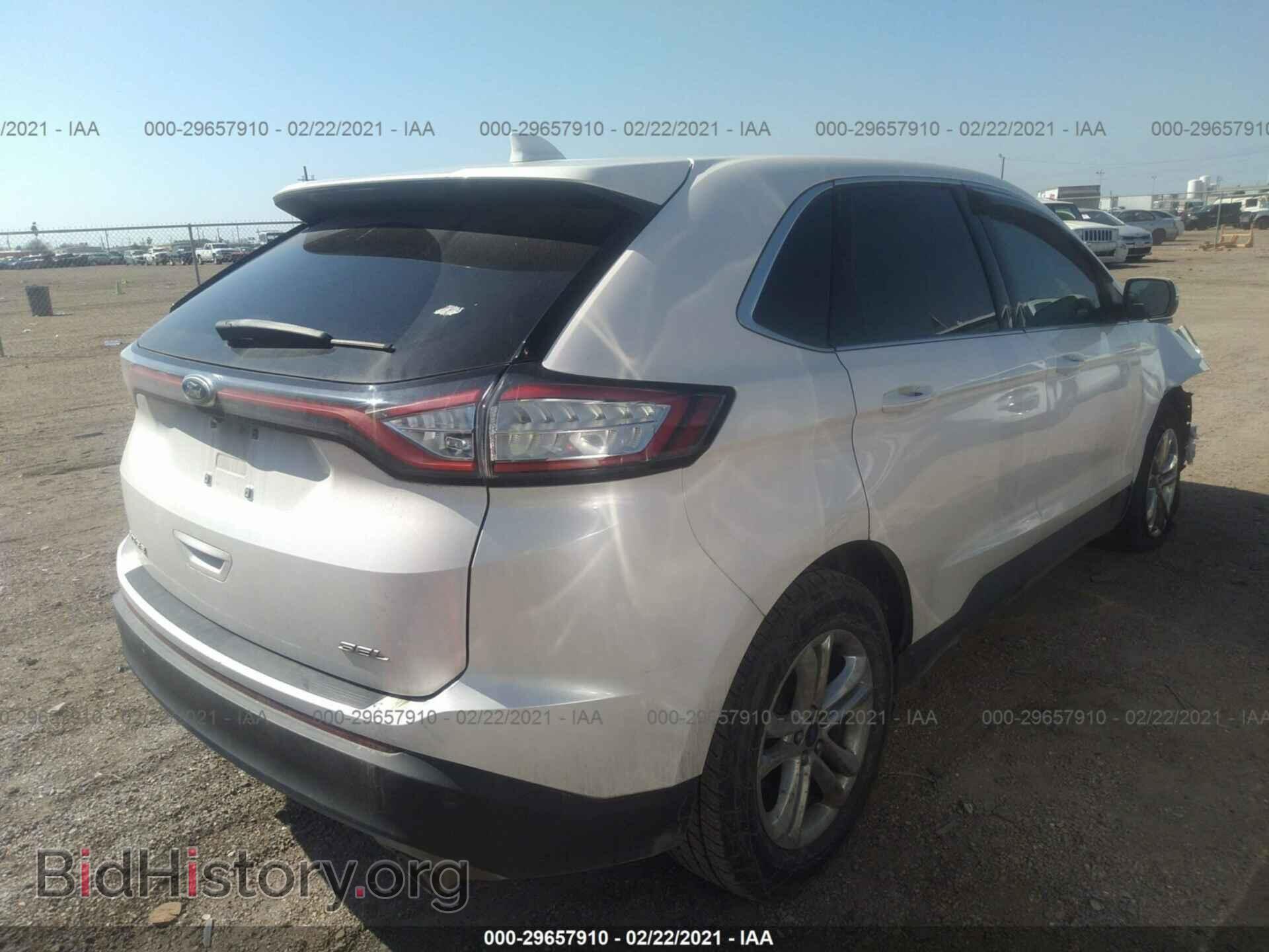 2016 FORD EDGE - VIN: 2FMPK3J81GBB51738 - Фото 4