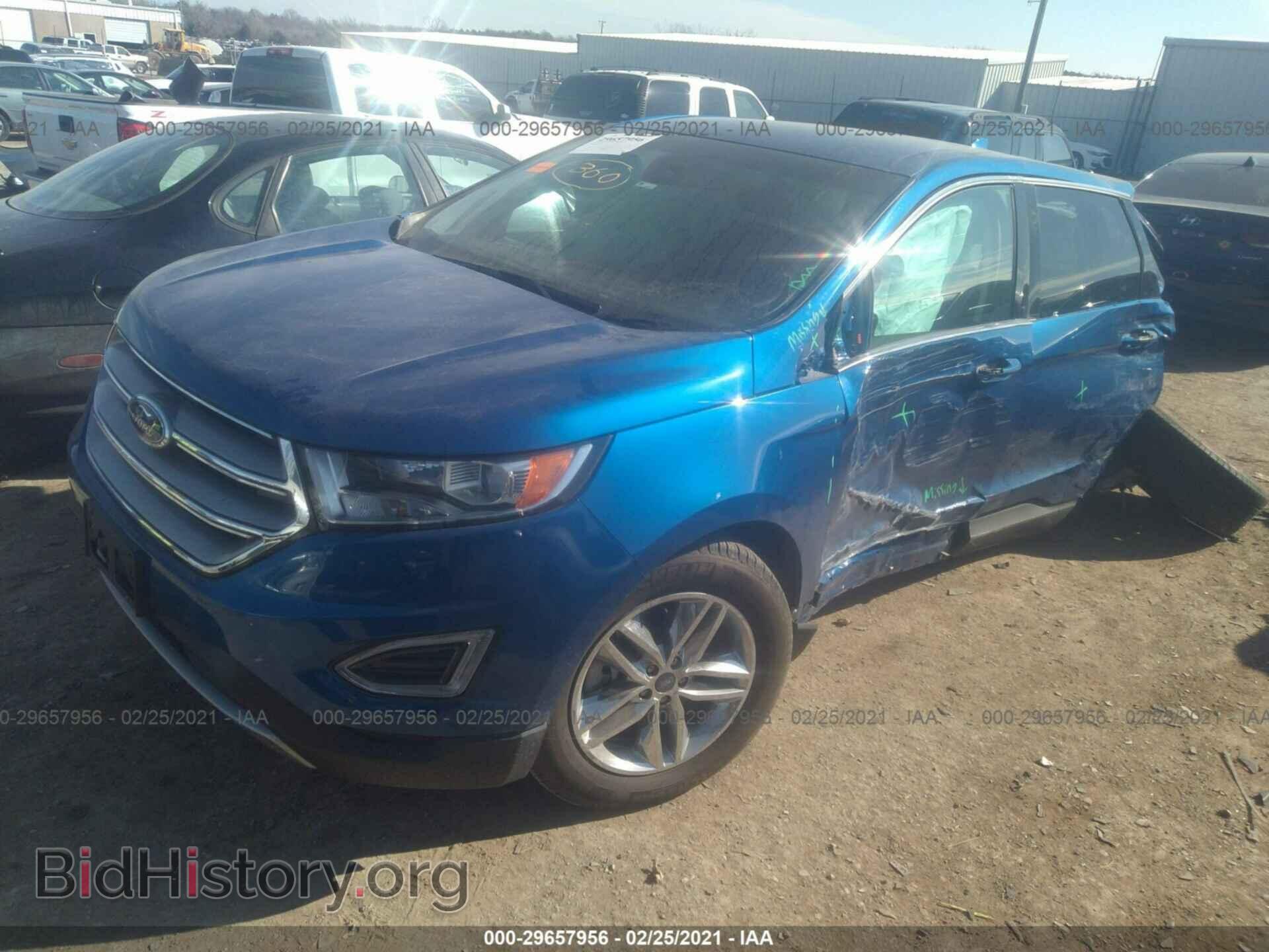 2018 FORD EDGE - VIN: 2FMPK4J98JBC44083 - Фото 2
