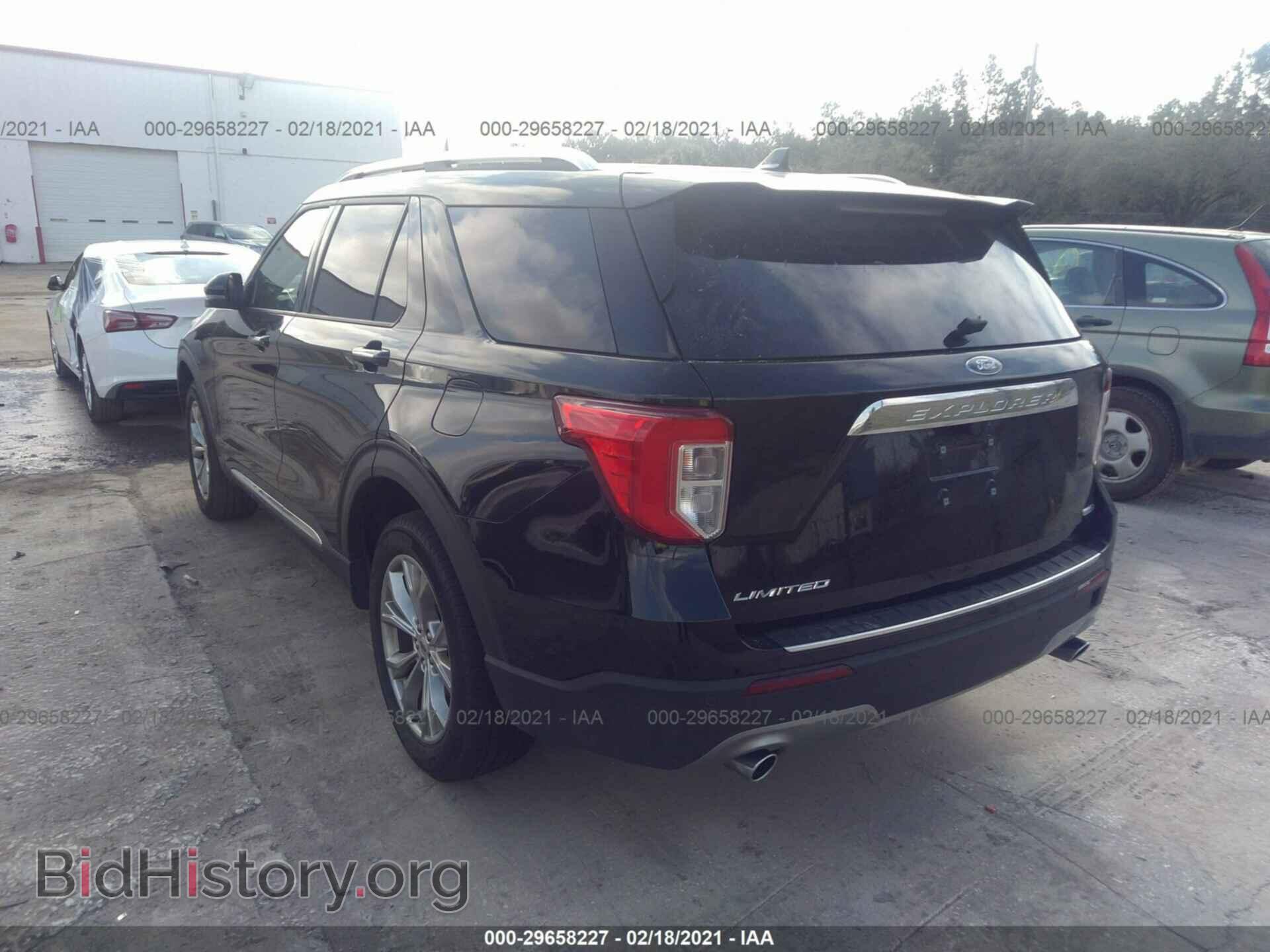 2020 FORD EXPLORER - VIN: 1FMSK8FH8LGC03207 - Фото 3