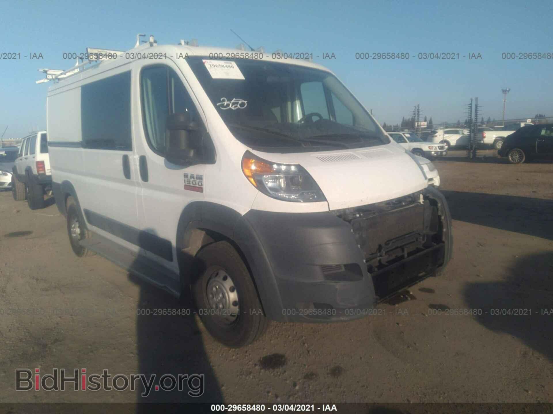 Фотография 3C6TRVAG9GE134574 - RAM PROMASTER CARGO VAN 2016