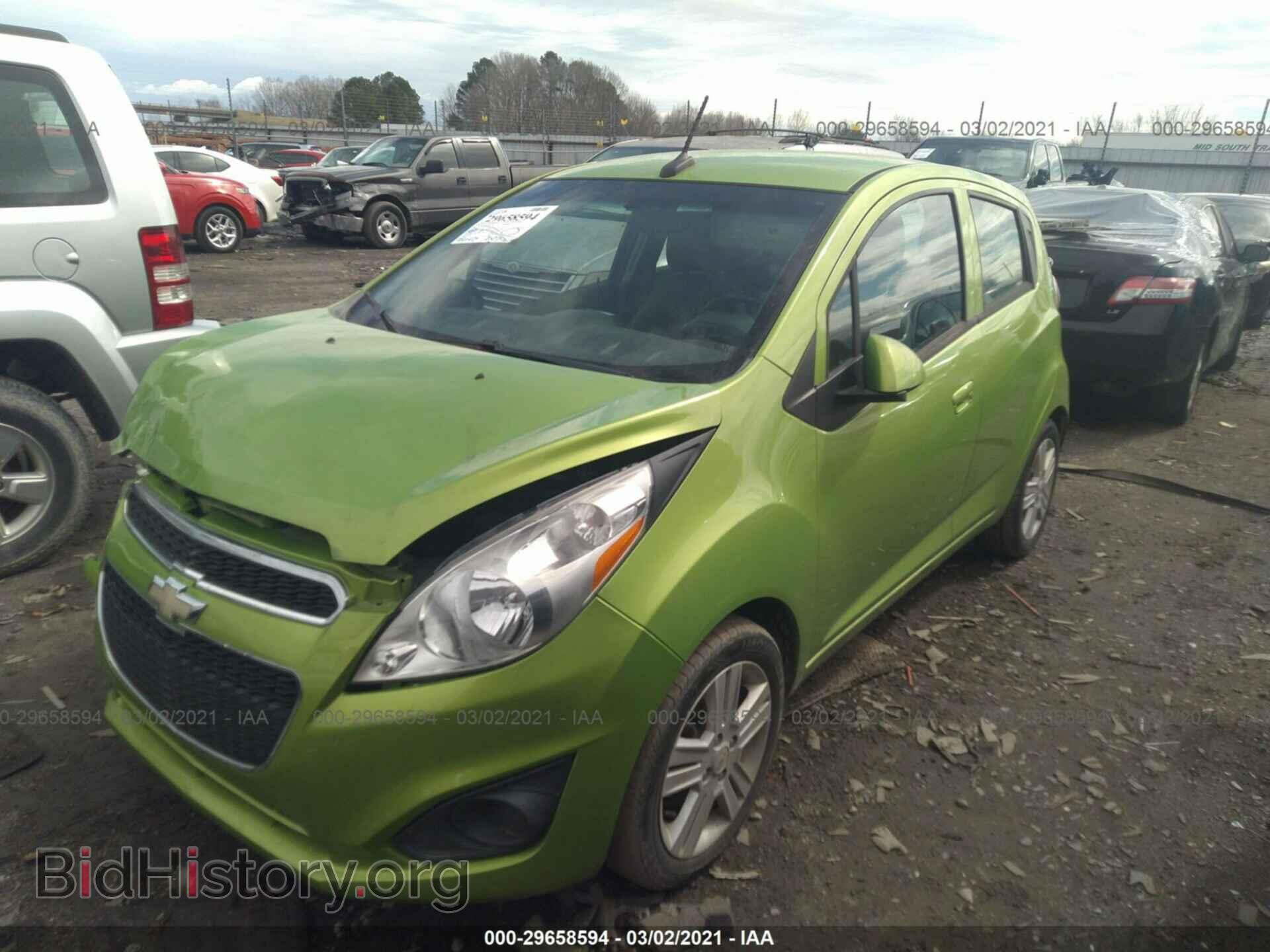 2014 CHEVROLET SPARK - VIN: KL8CD6S90EC581076 - Фото 2