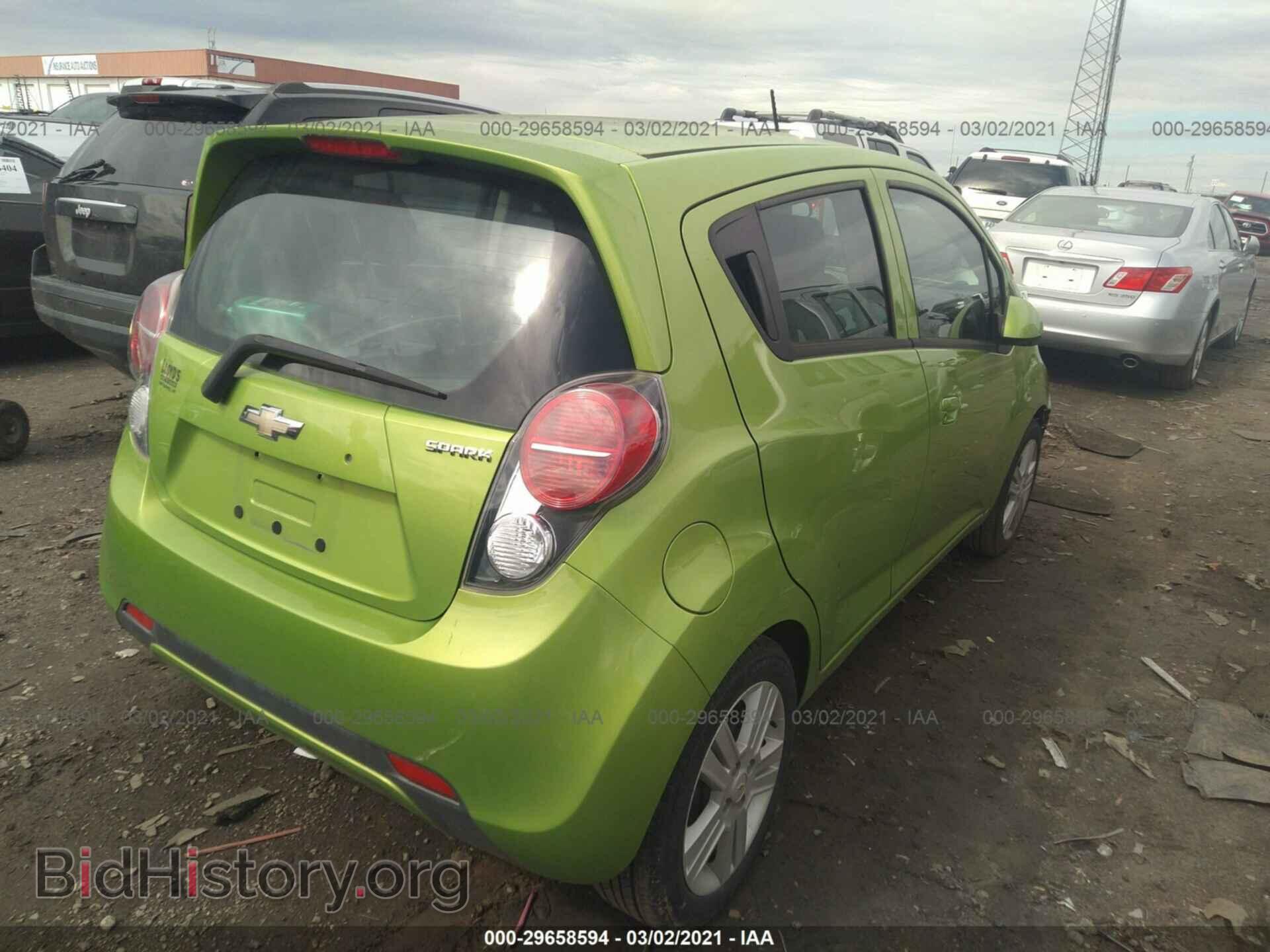 2014 CHEVROLET SPARK - VIN: KL8CD6S90EC581076 - Фото 4