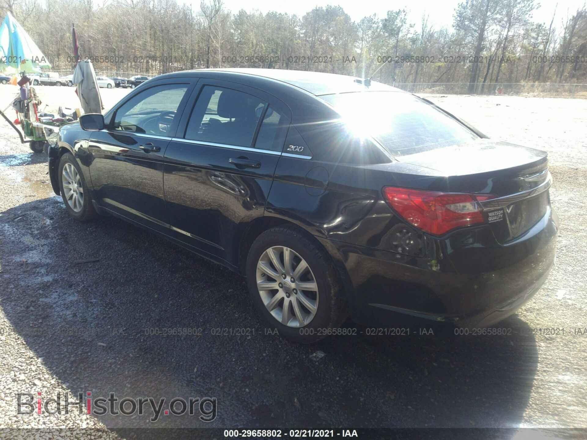 2012 CHRYSLER 200 - VIN: 1C3CCBBB3CN134754 - Фото 3