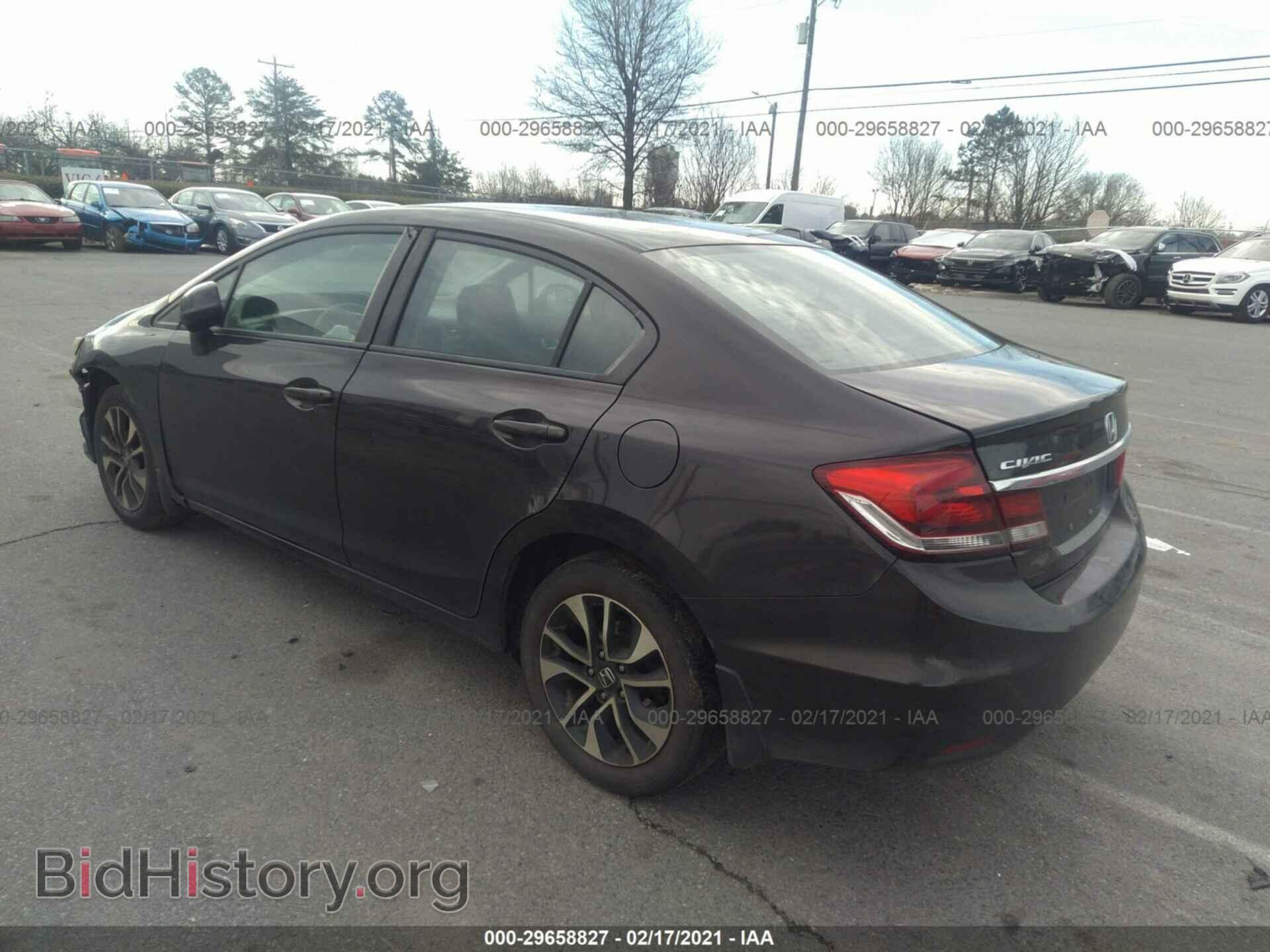 2013 HONDA CIVIC SDN - VIN: 2HGFB2F80DH518027 - Фото 3
